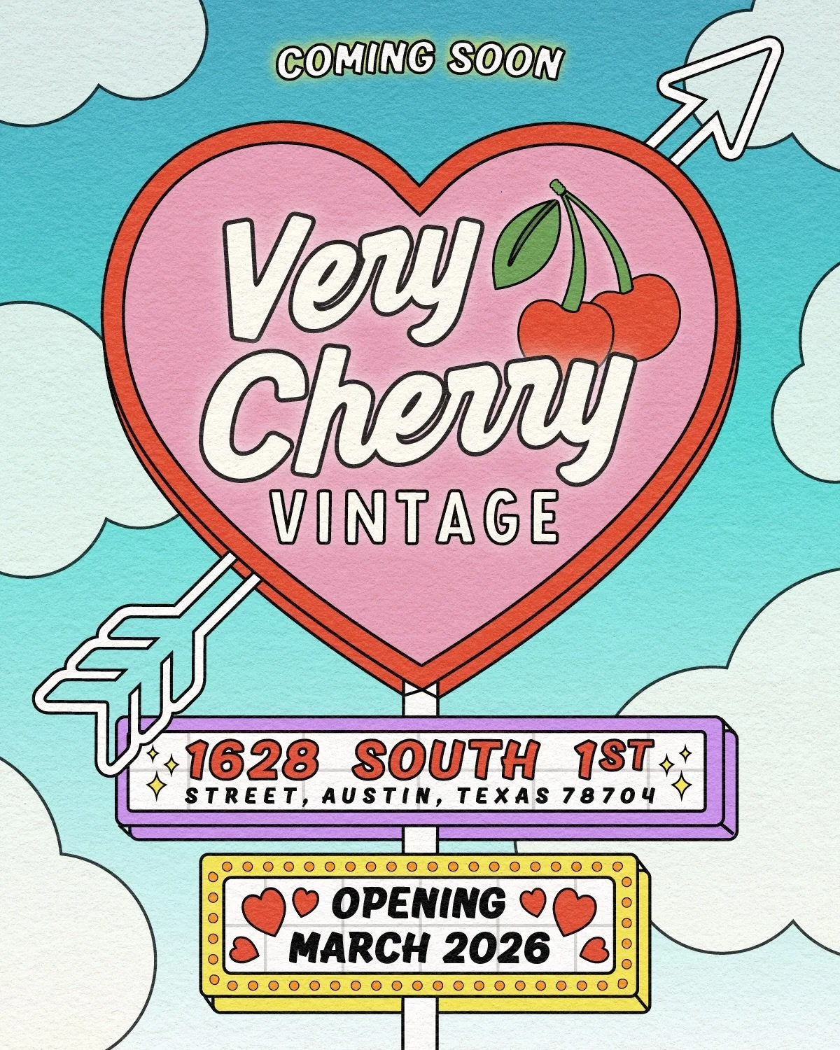the rumors are true hotties&hellip;very cherry vintage is officially getting it&rsquo;s very own storefront in the heart of austin this spring!!! 💘💘 u&rsquo;ll be able to find us in the @southfirstatx district surrounded by some seriously stellar s