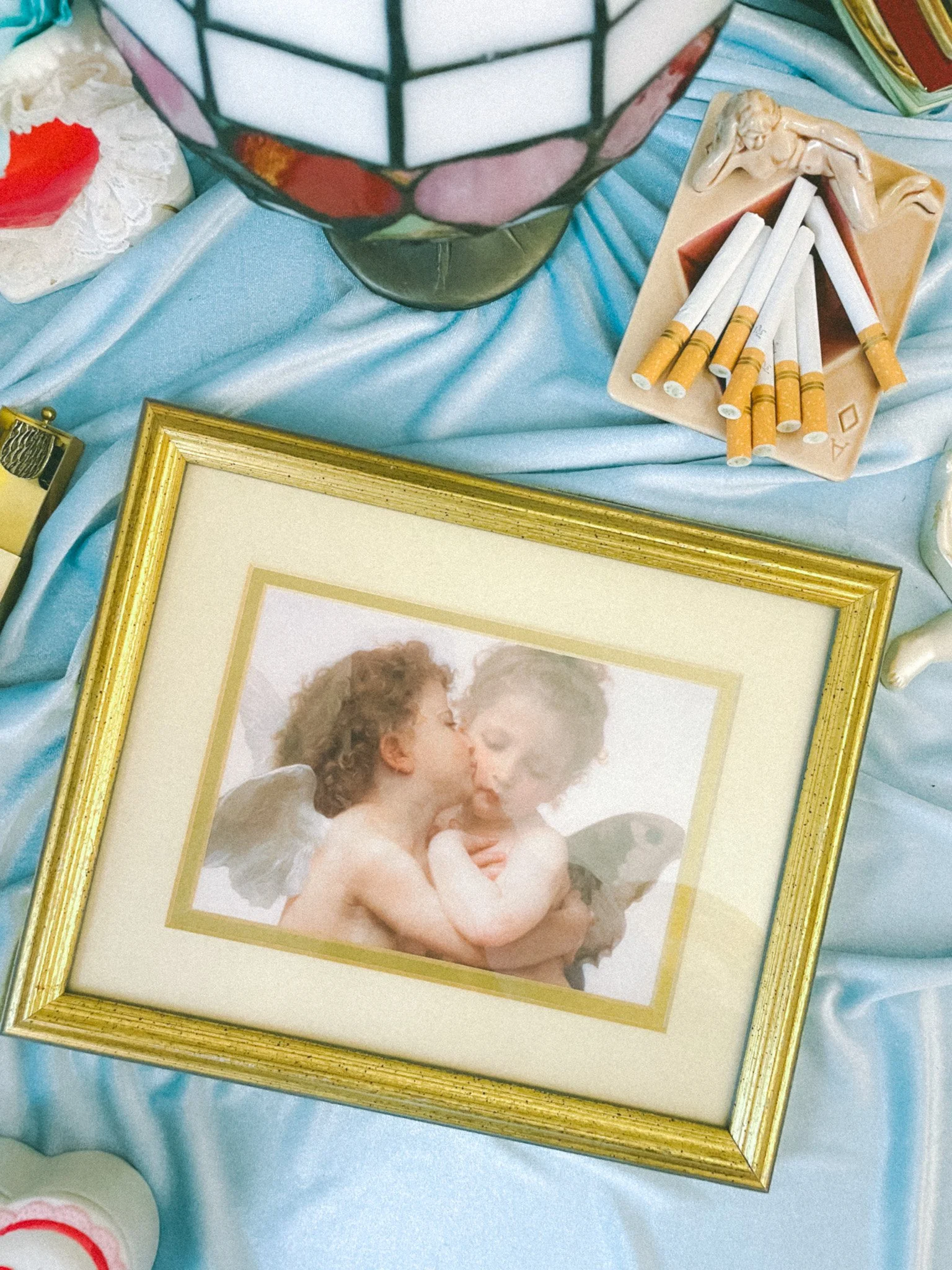 *NEW* cherub framed wall art