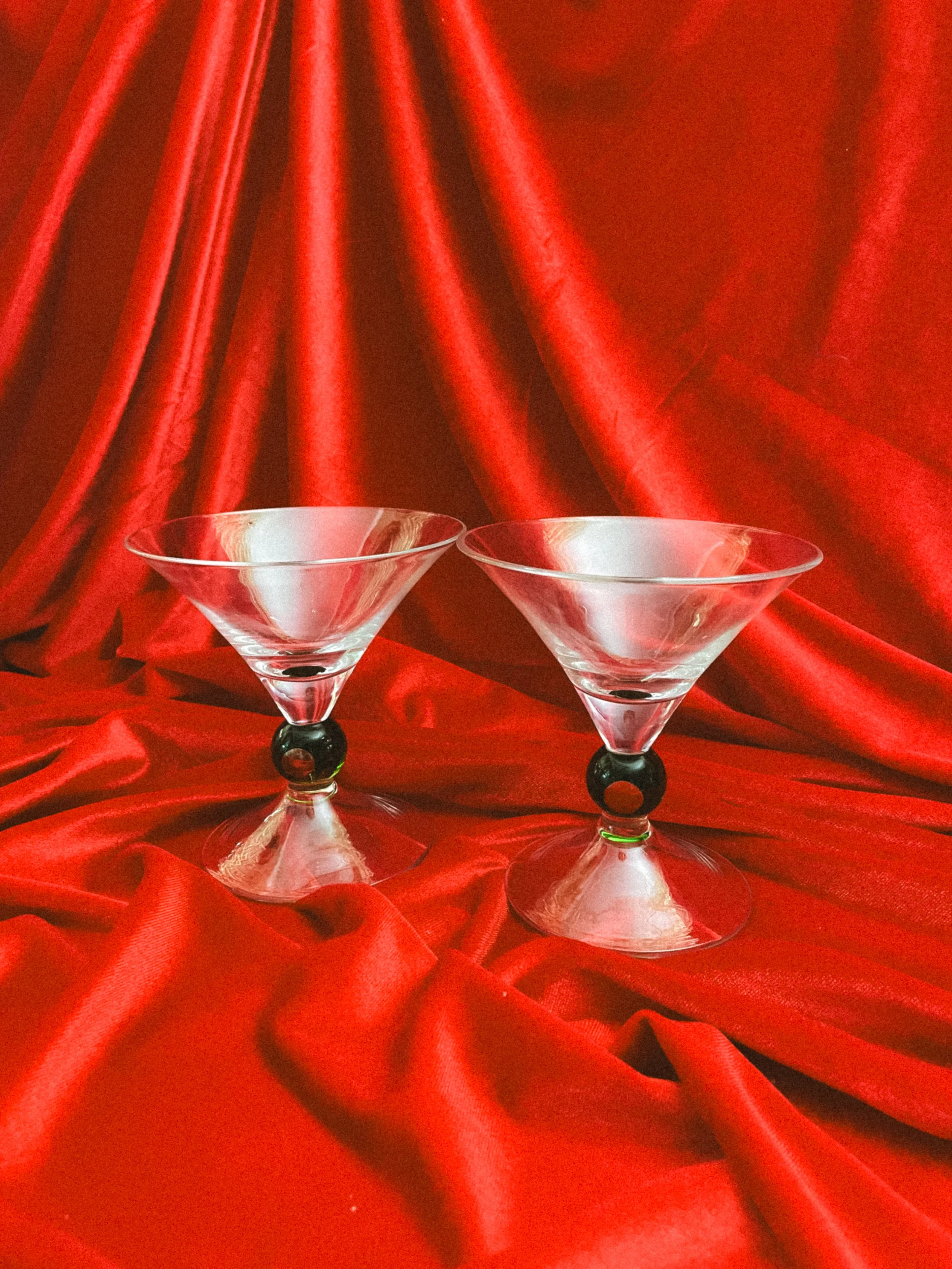 *NEW* olive stem martini glasses - sold separately