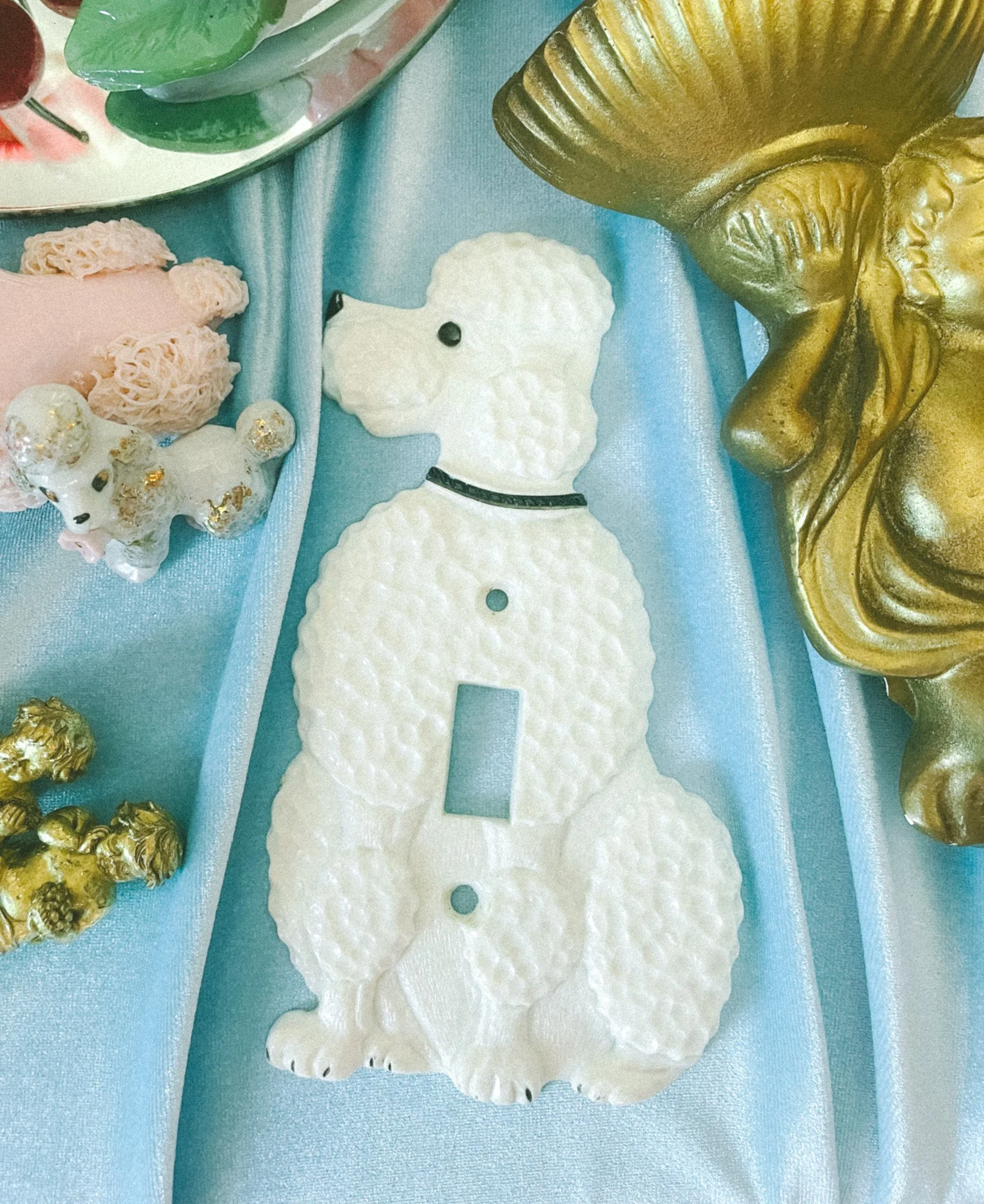 *NEW* plastic poodle switch cover