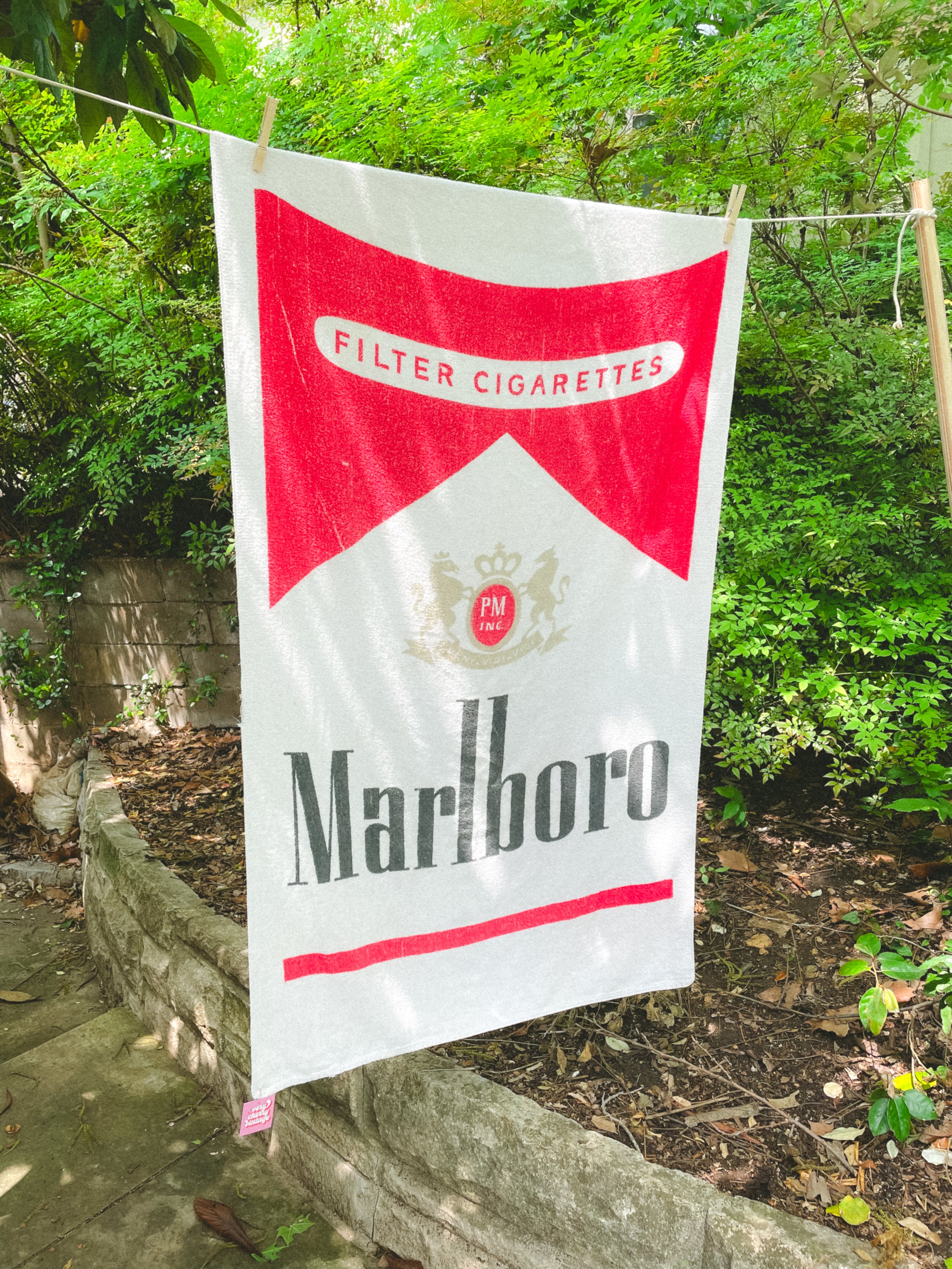 marlboro beach towel