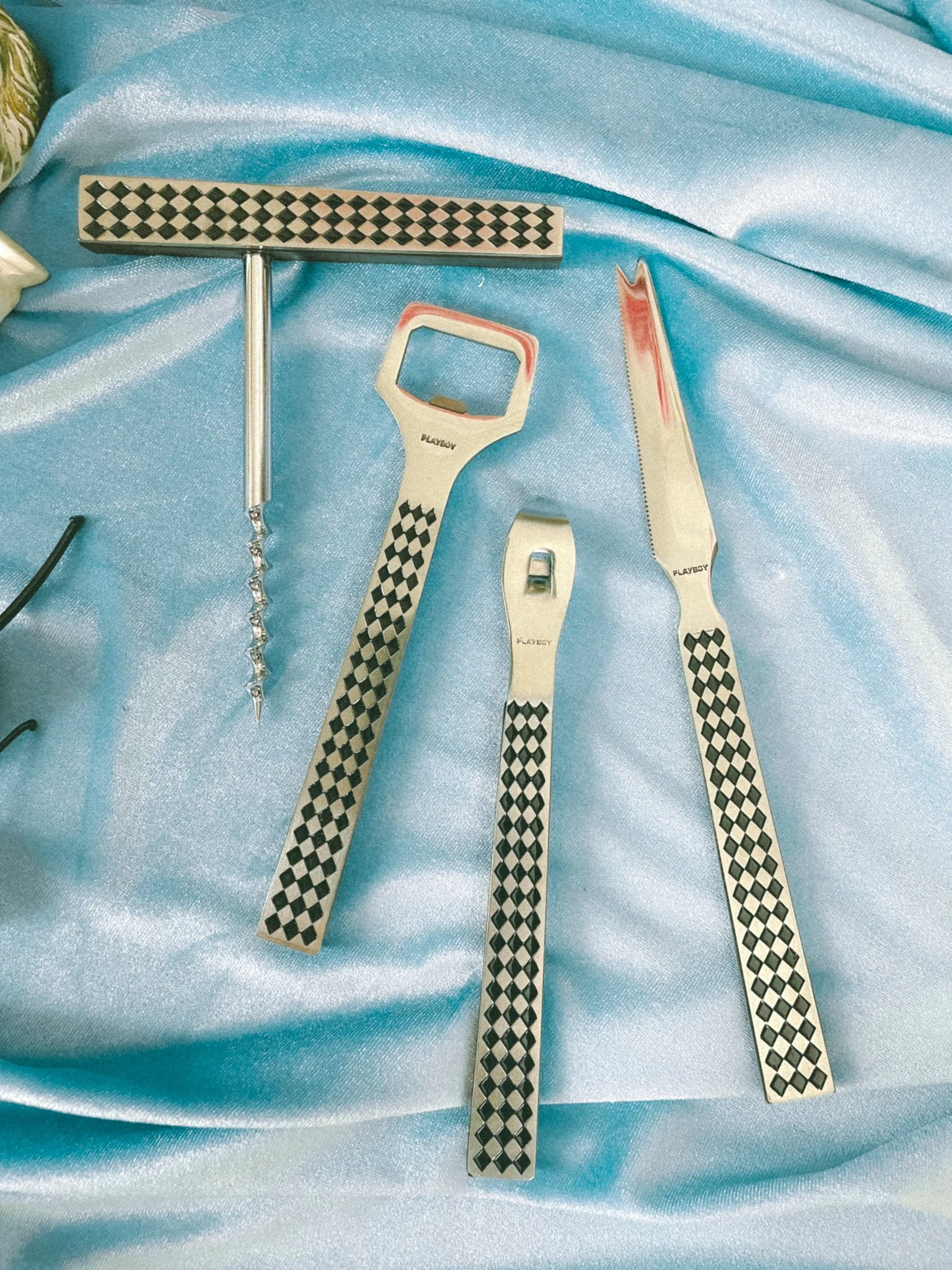 *NEW* playboy bar tool set