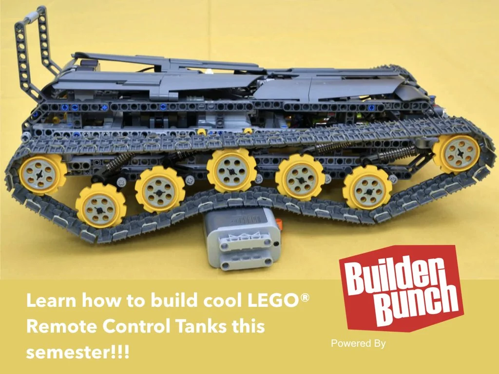 Timber Ridge Remote Control LEGO® Tank Designer — The Builder