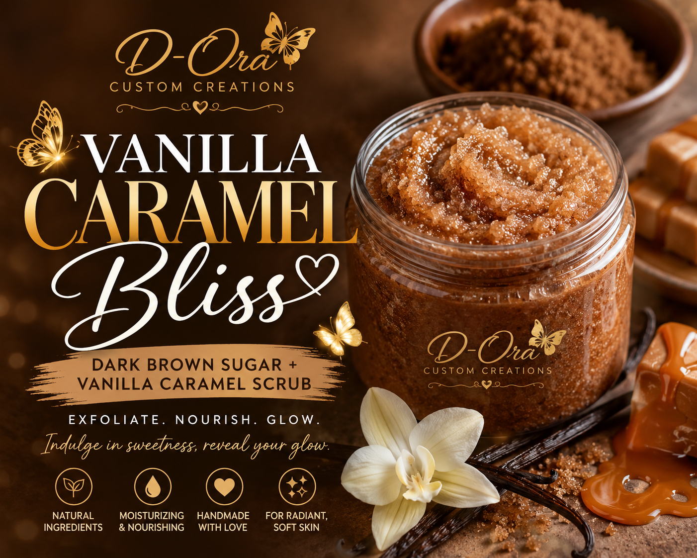 Vanilla Caramel Bliss Scrub