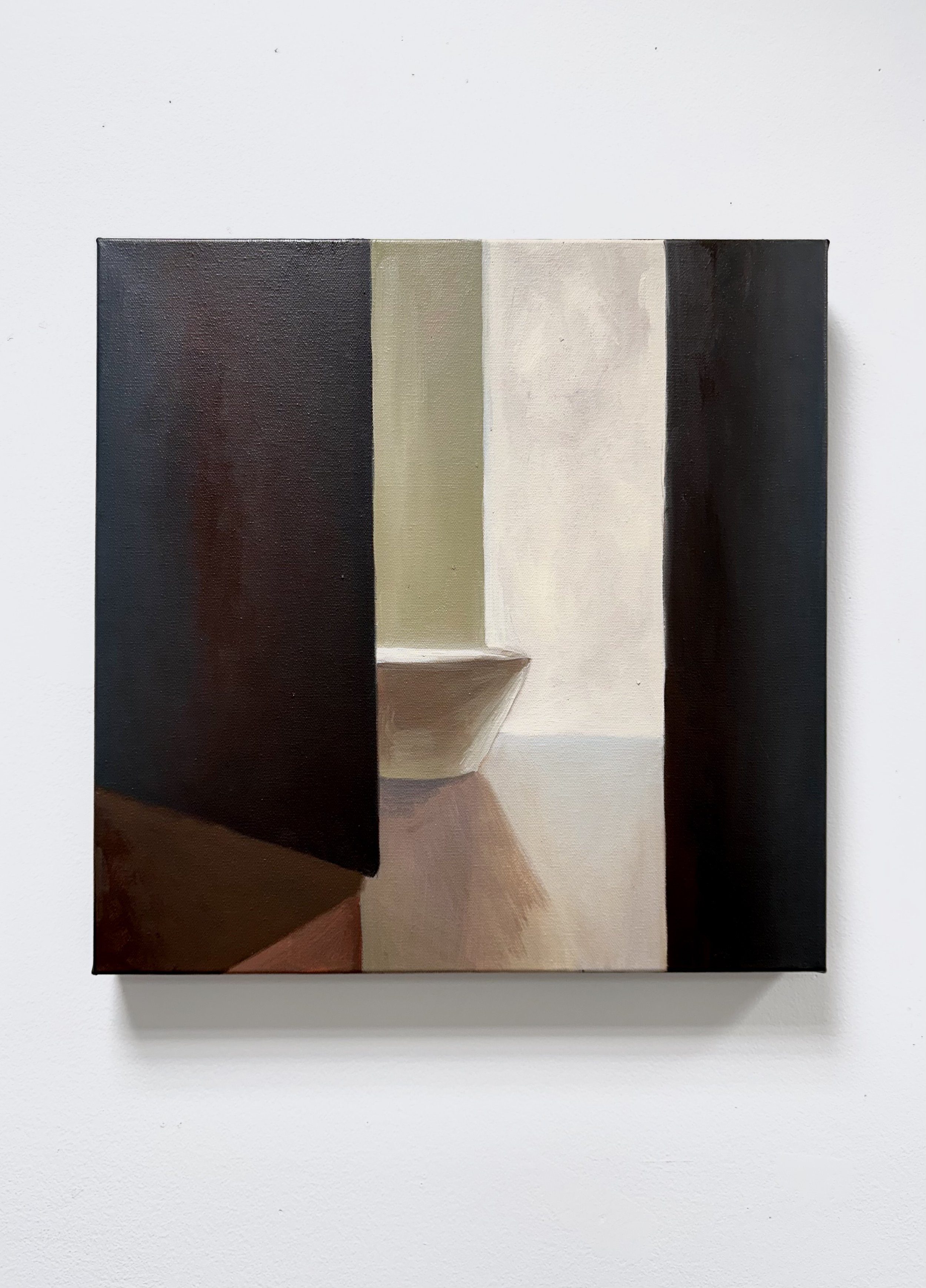 Morning, Oil on canvas, 16 x 16 inches, 2025