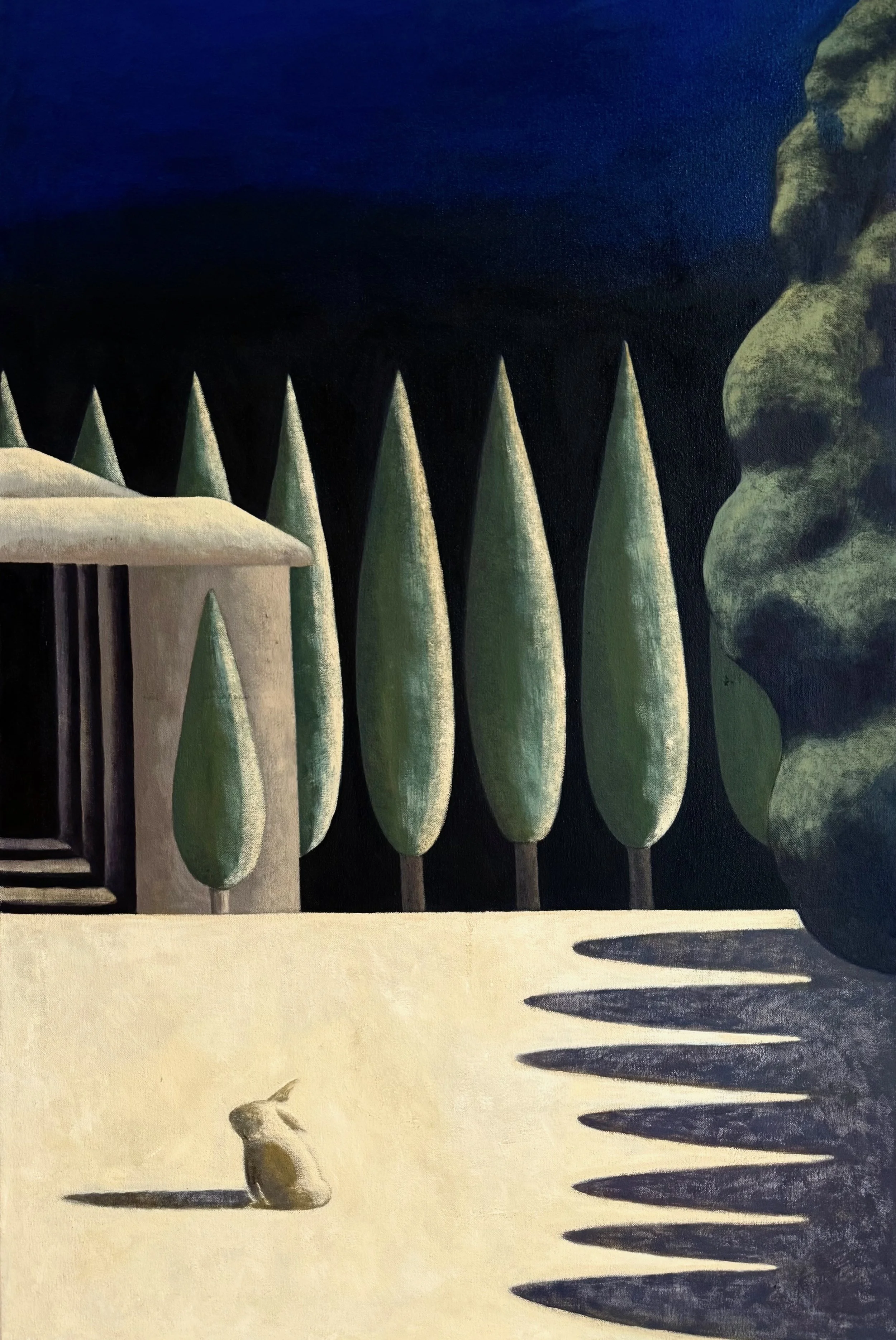 Lost, Oil on Canvas, 24 x 36 inches, 2025