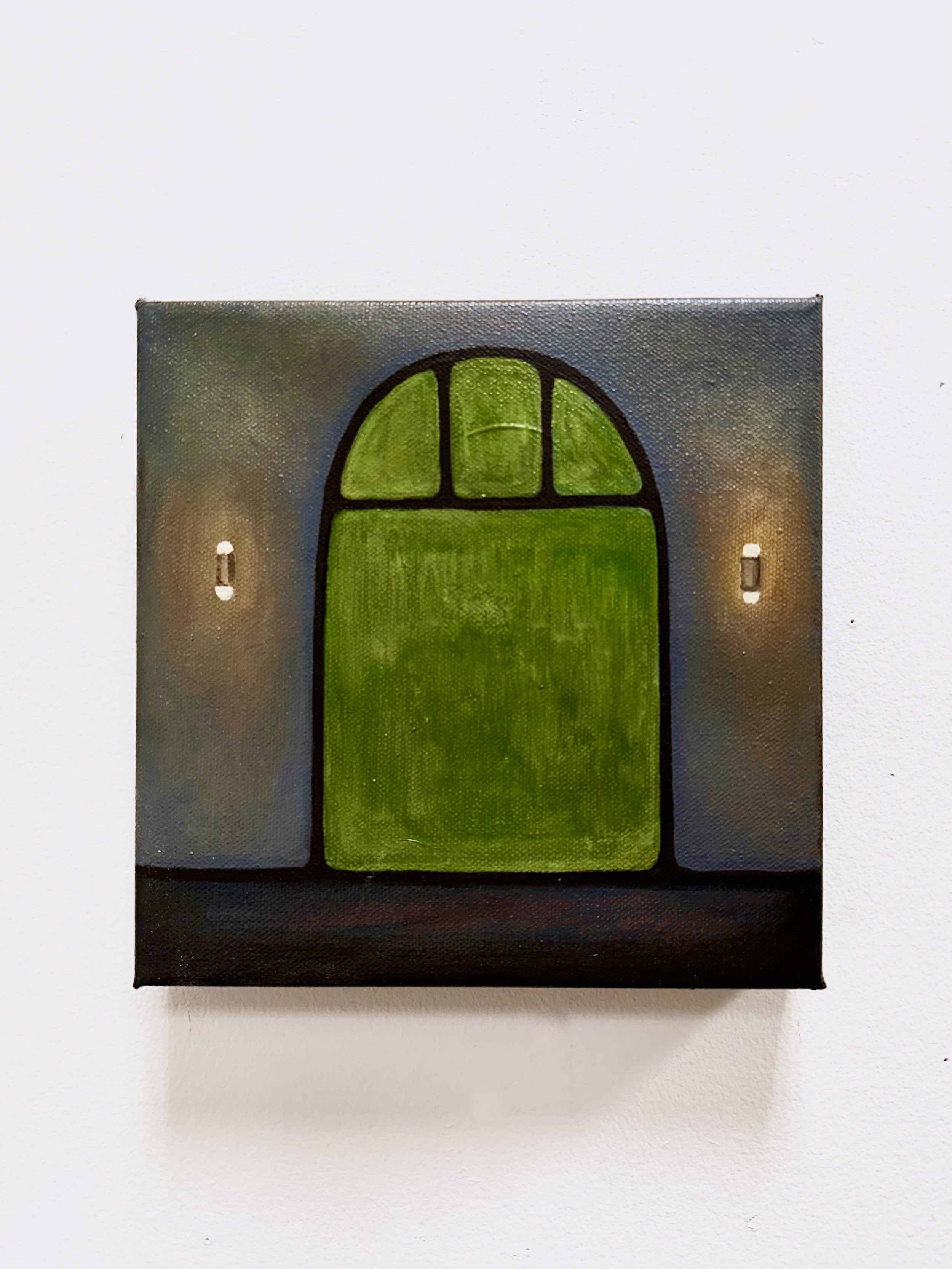 Window, Oil on canvas, 8 x 8 inches, 2025