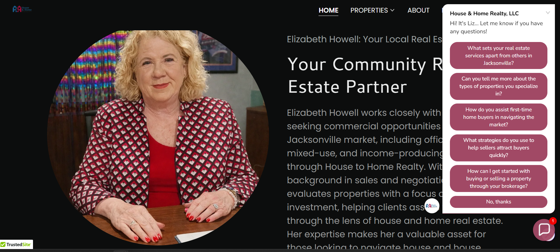 real estate website development near me