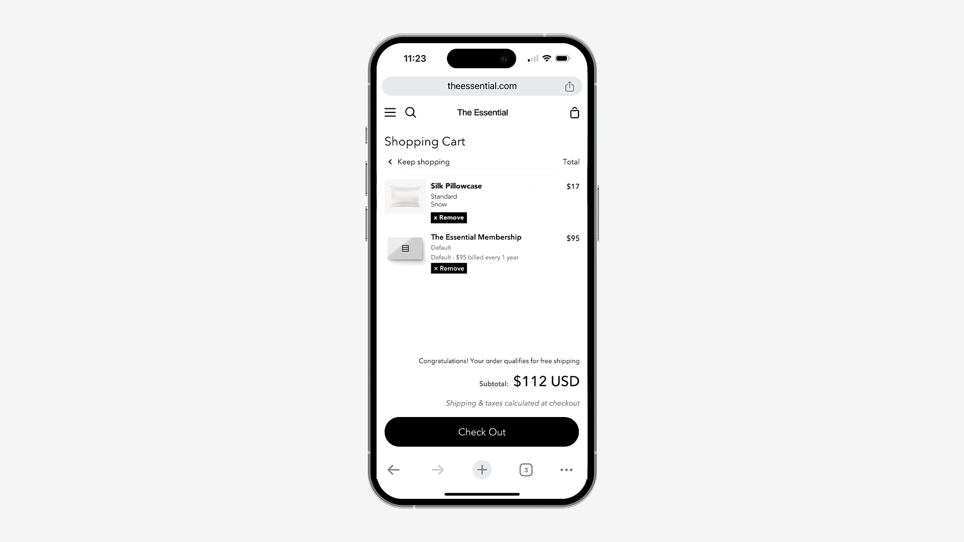mobile - old checkout flow 1.gif