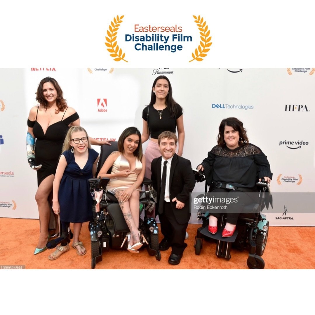 I&rsquo;m very happy to share the not only will I be returning to this year&rsquo;s @disabilityfilmchallenge finale award ceremony, but that *2* of the teams that I worked with, were each nominated finalists &amp; screened at yesterday&rsquo;s @reela