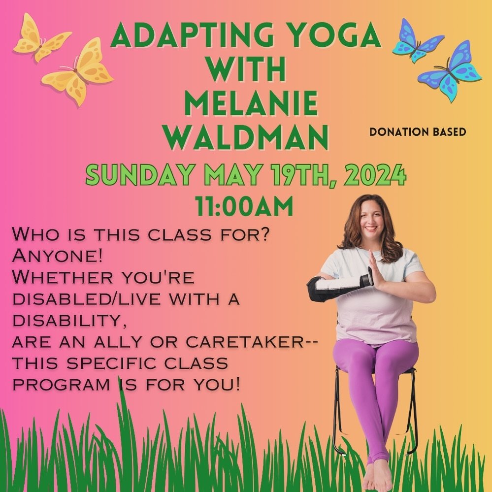 REPOST: Register at the link in my bio OR send a DM if you&rsquo;re interested in attending virtually. &ldquo;adapting Yoga with @whereswaldman 

#AdaptingYoga #YogaforPeopleWithDisabilities #AdaptiveYoga #AccessibleYga #LululemonCreator #Lululemon