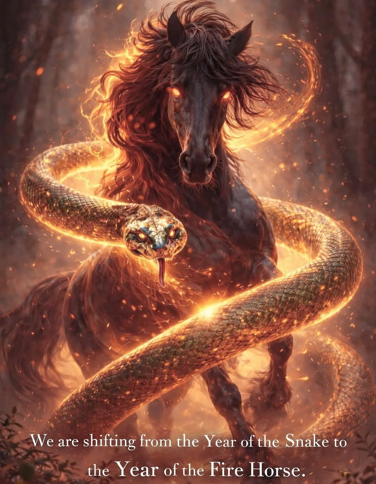 ✨ Moving into Horse Energy - Free Online Session for Women✨

Shane Blackett and I would love to gift you this workshop about really embracing the new enrgy that is headed our way!

This season is asking us to shed old skins!
to soften control&hellip;