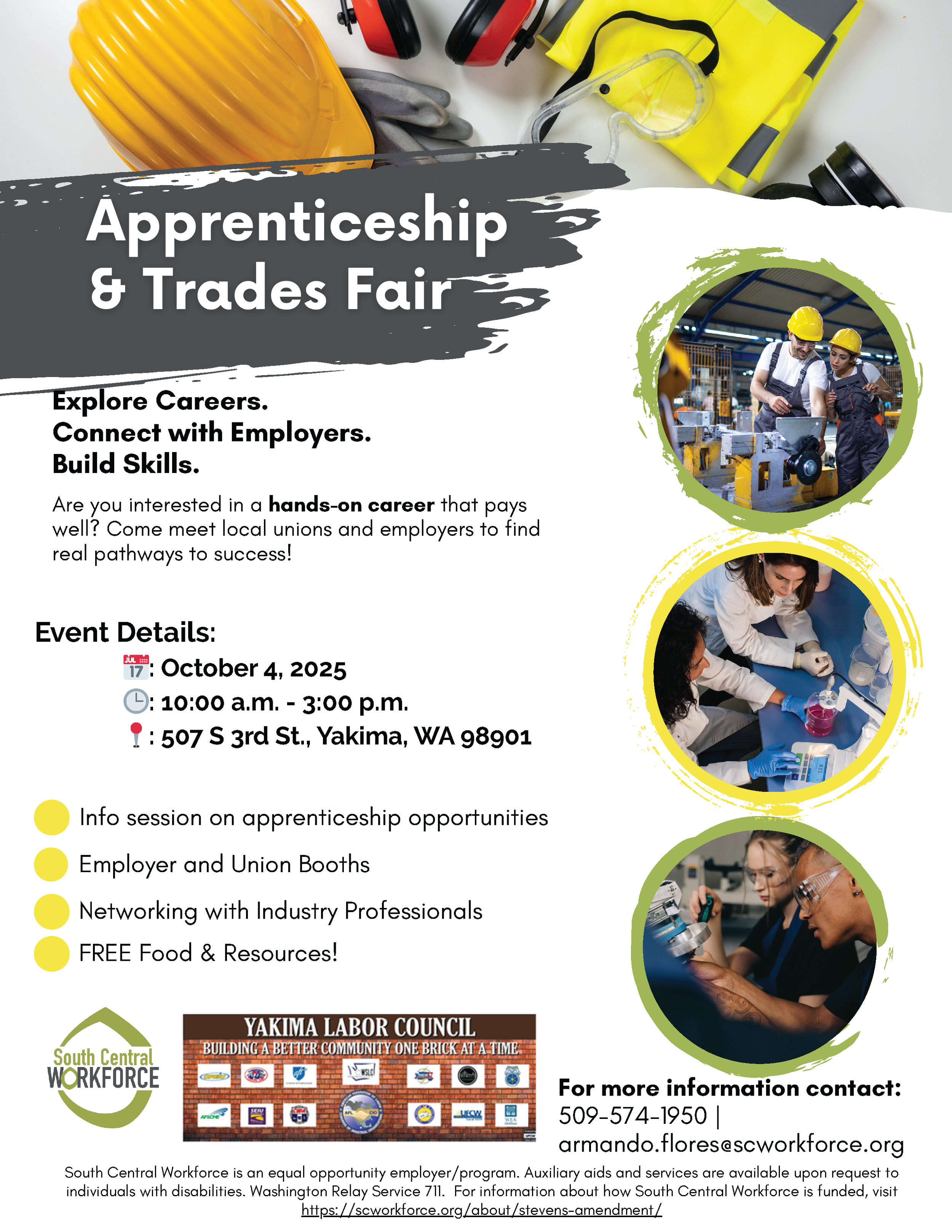 South Central WA Apprenticeship & Trades Fair