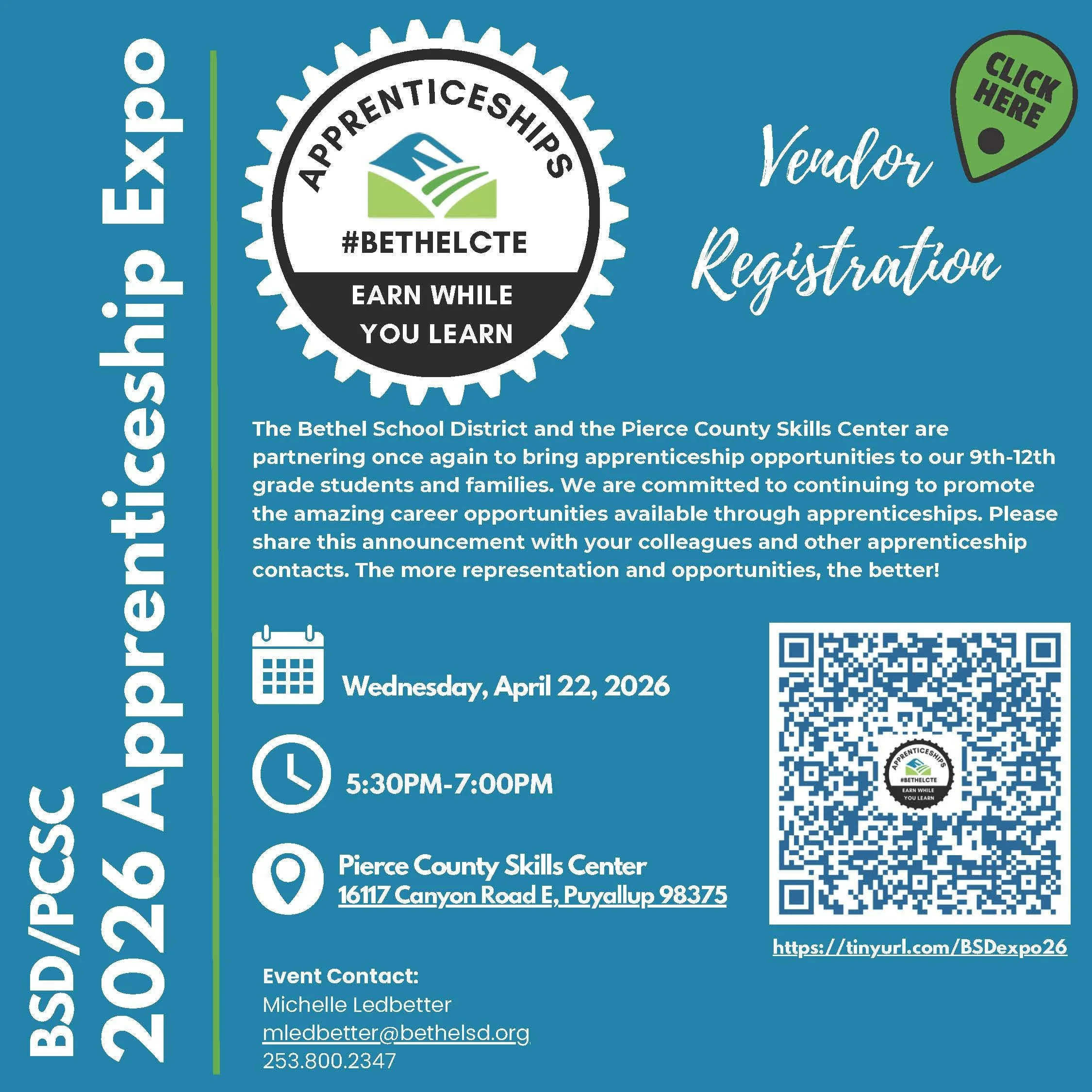 BSD/Pierce County Skills Center Apprenticeship Expo