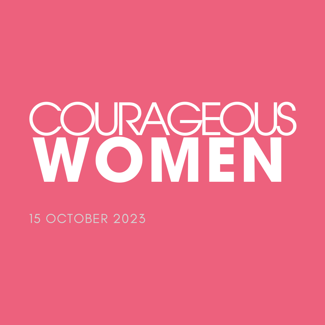Time to get courageous