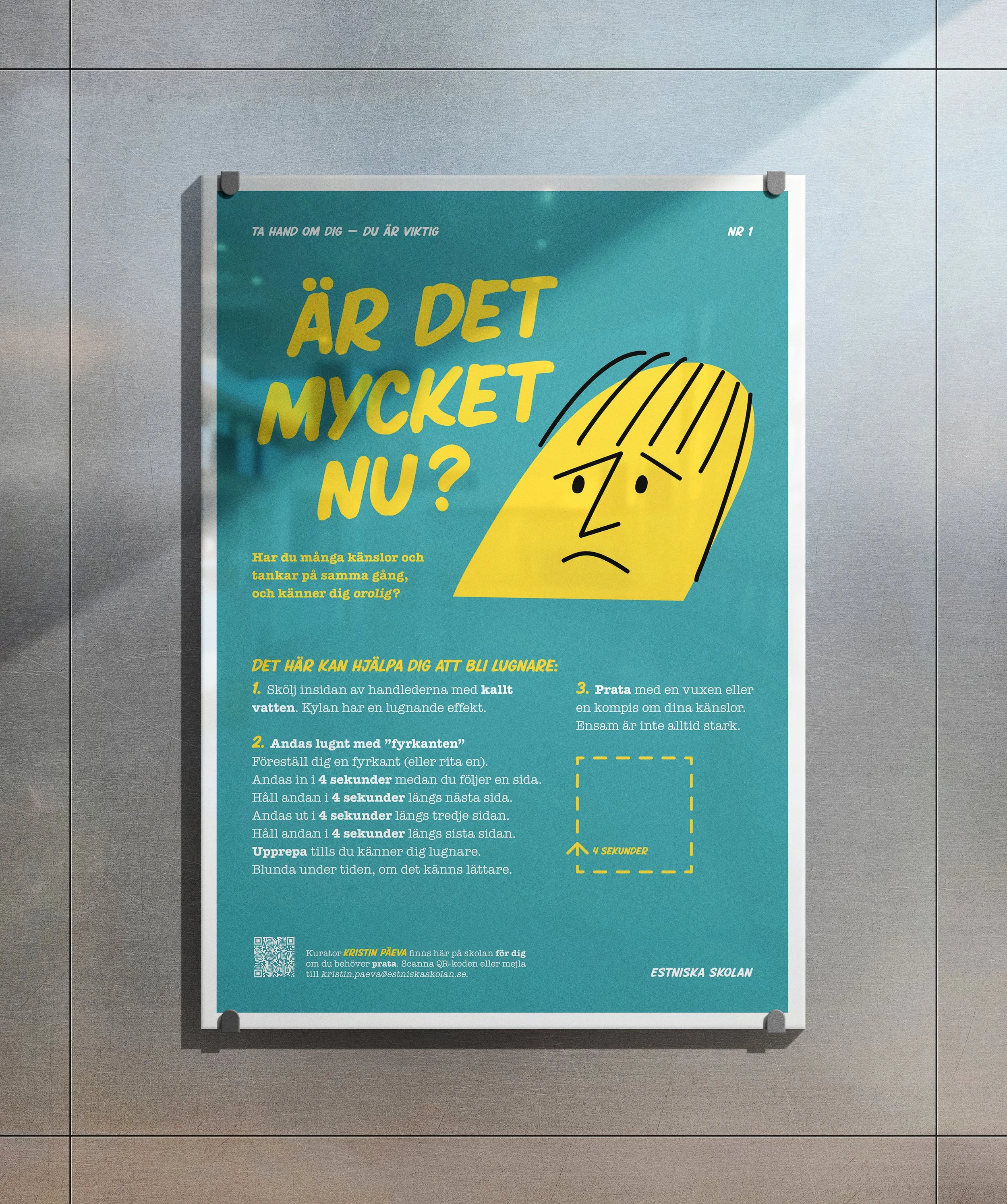 Informationsdesign, skyltar – skola.