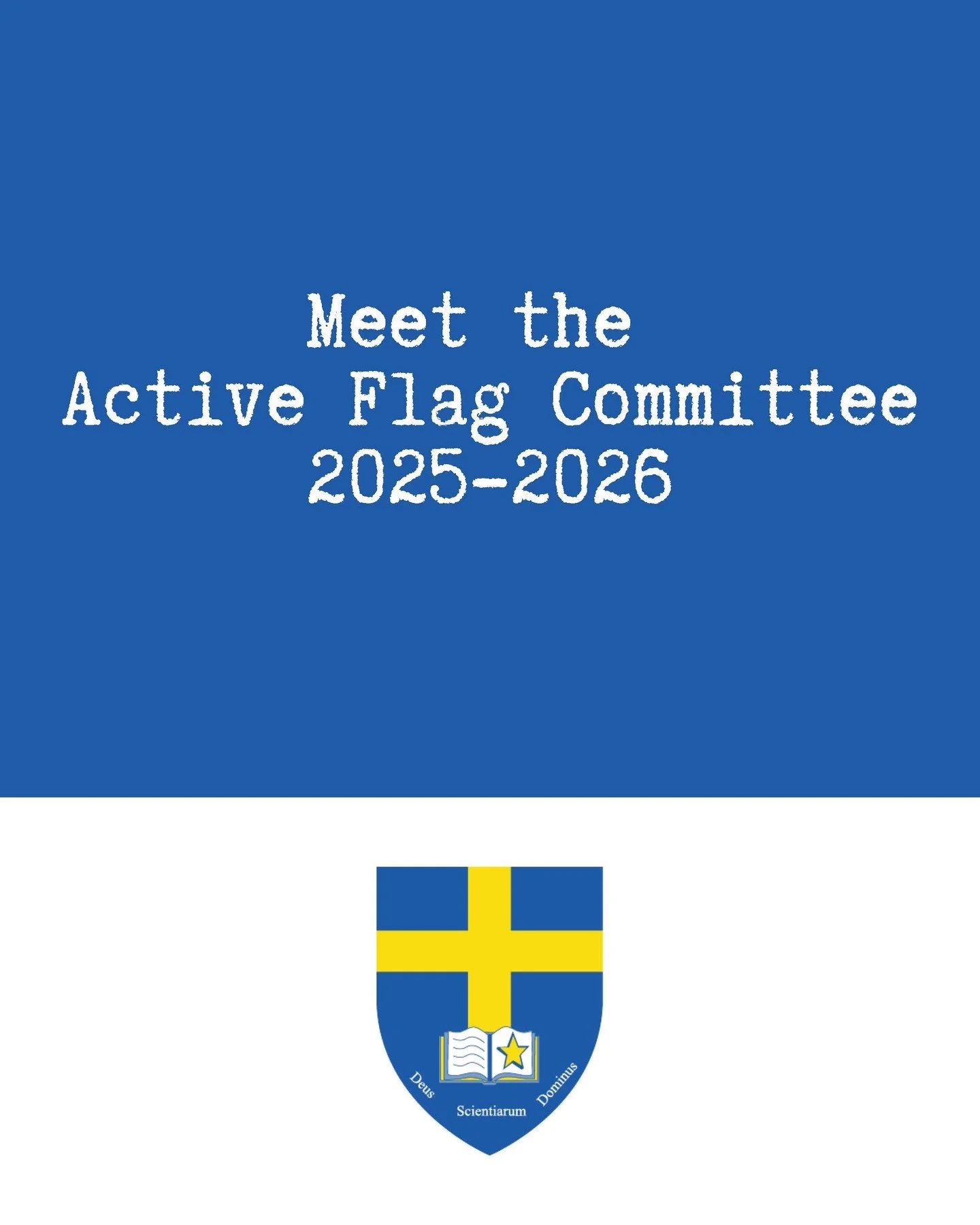 Meet the Active Flag Committee for this school year. They have the very important job of keeping our school - students and staff - active this year. This will take the form of running events, competitions, taking over PE lessons and helping with the
