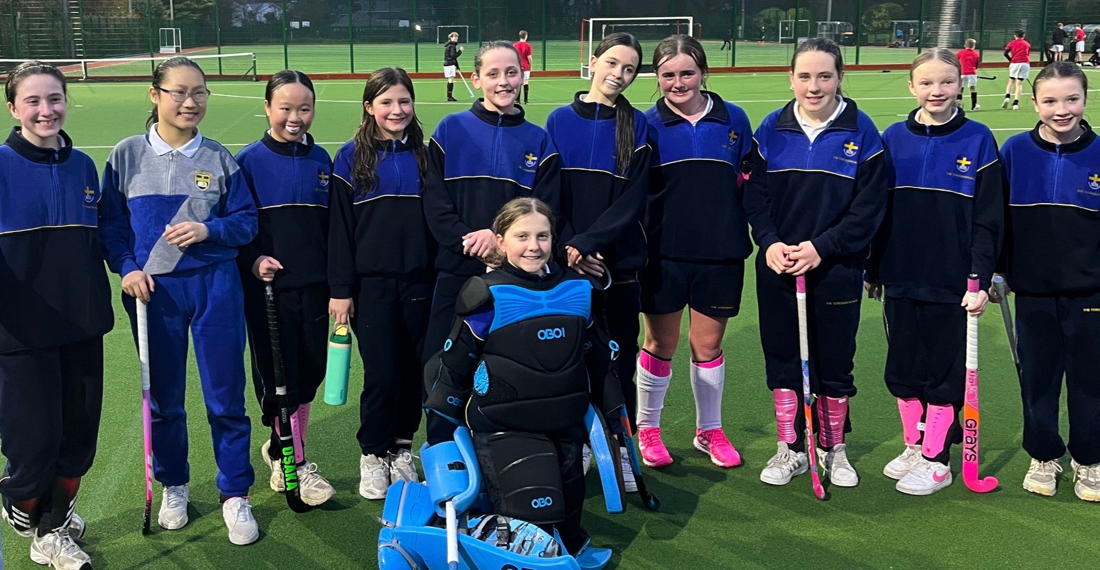 Well done to the Class 6 Hockey Team who are, so far, unbeaten in their League campaign after two matches. Keep up the good work girls!