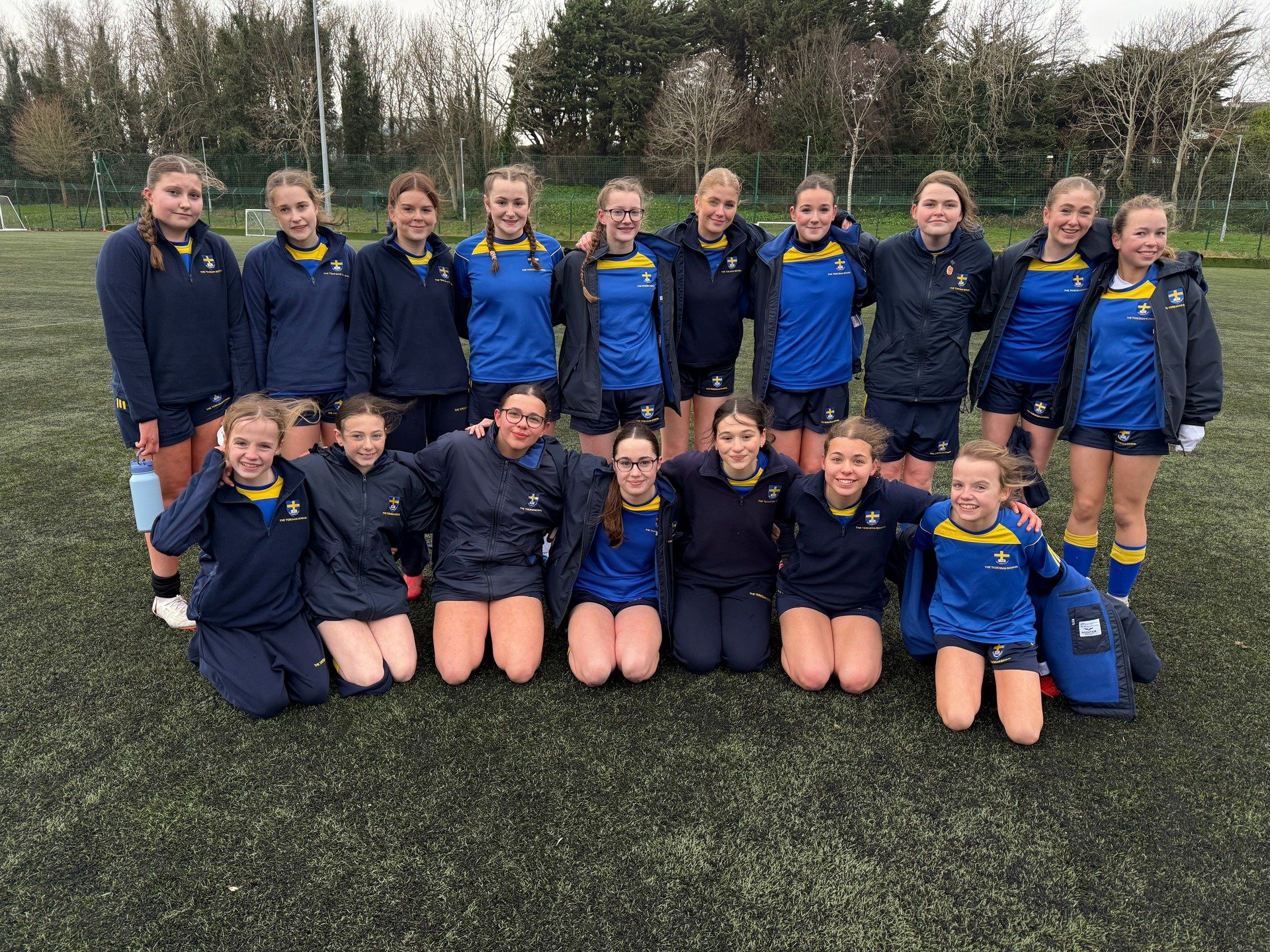 Well done to the Teresian Soccer Team who played their first FAI School's League match and won 4-1 against St Laurence's College Loughlinstown! What a fantastic start!