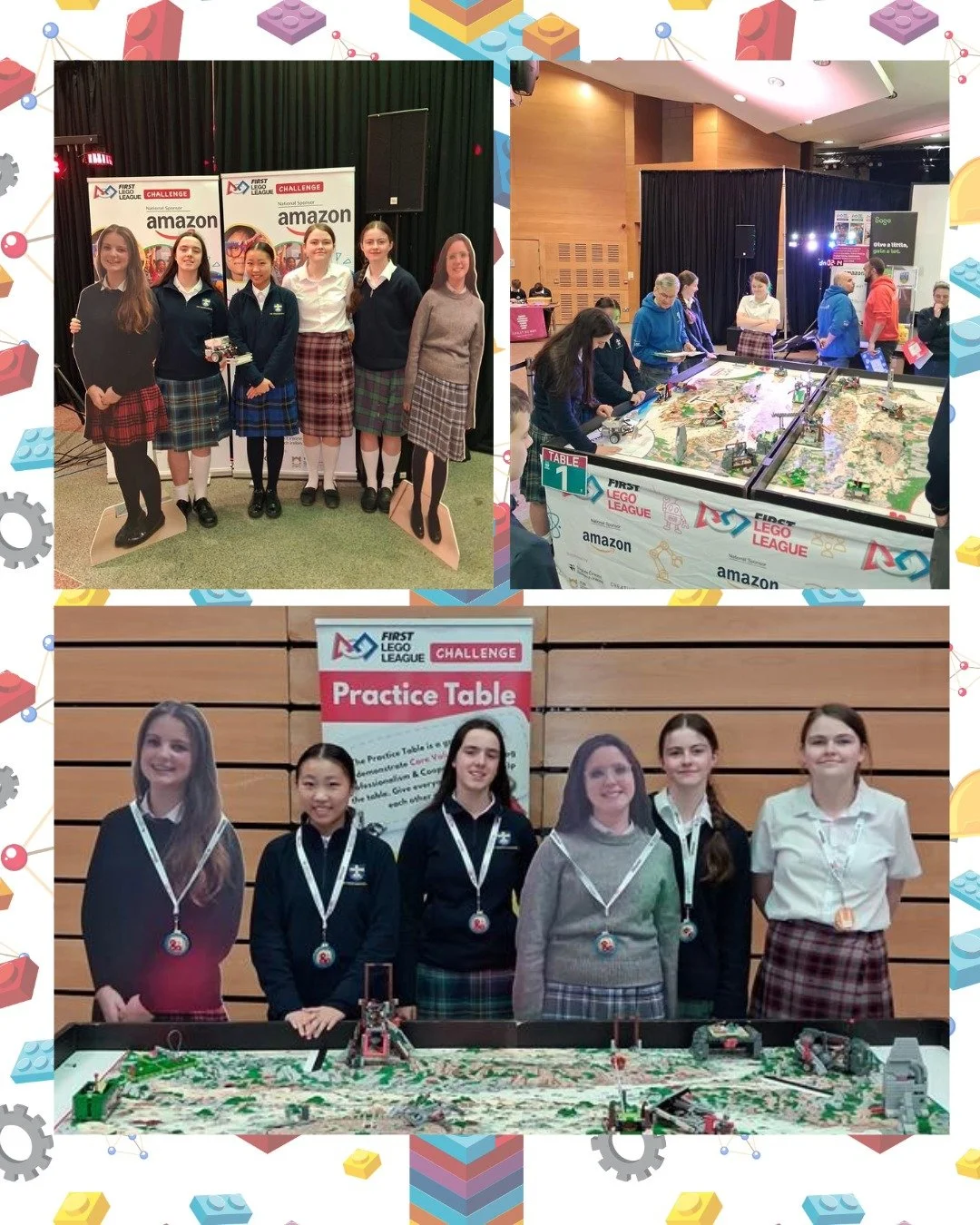 Congratulations to the students from TY, 2nd and 3rd Year who took part in the First Lego League Challenge event in UCD yesterday. They had a great day exploring and developing their creativity! #firstlegoleague #unearthed