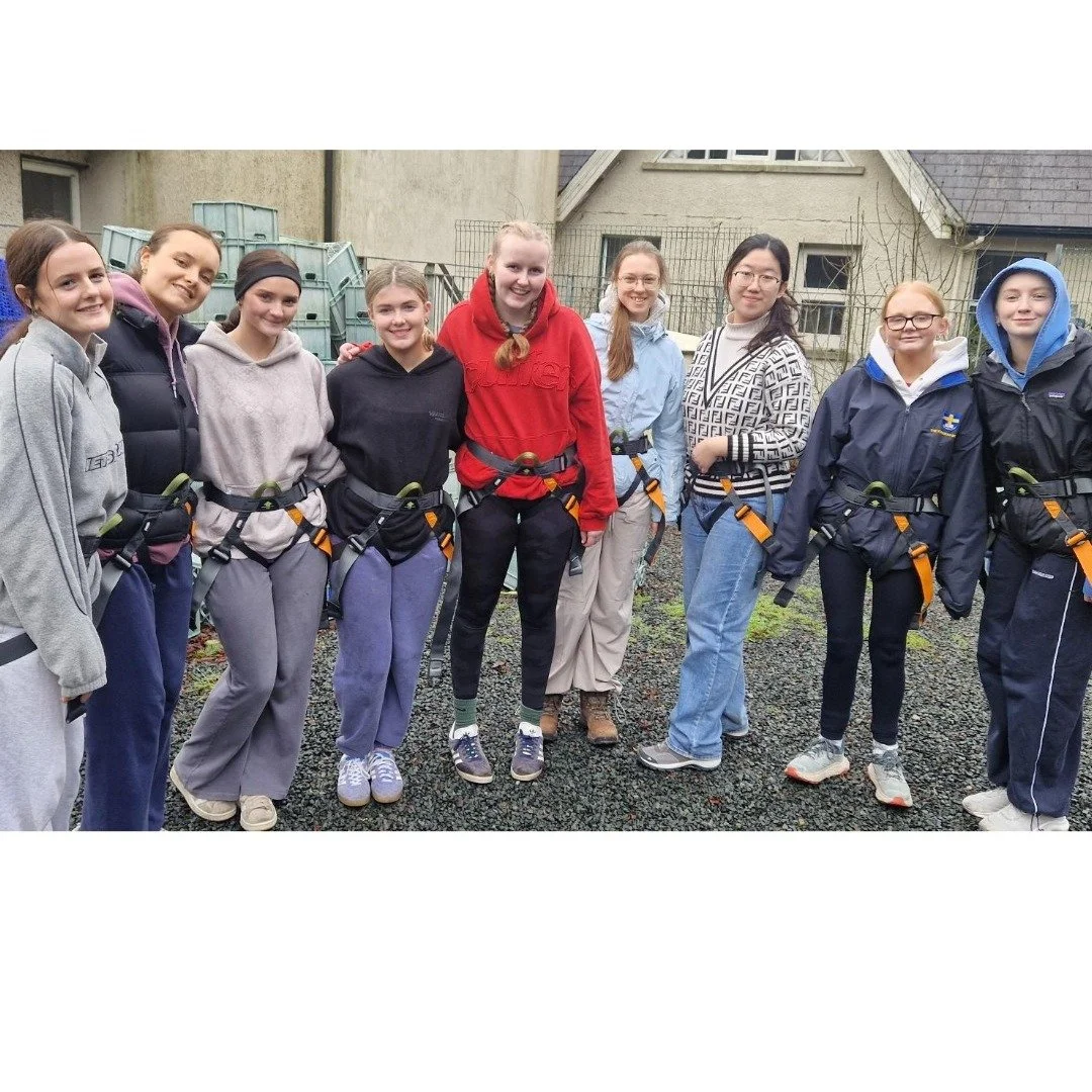 Our 5th Year students are having a great time relaxing, bonding and testing themselves at the @scriptureunionireland Ovoca Manor Retreat Centre.