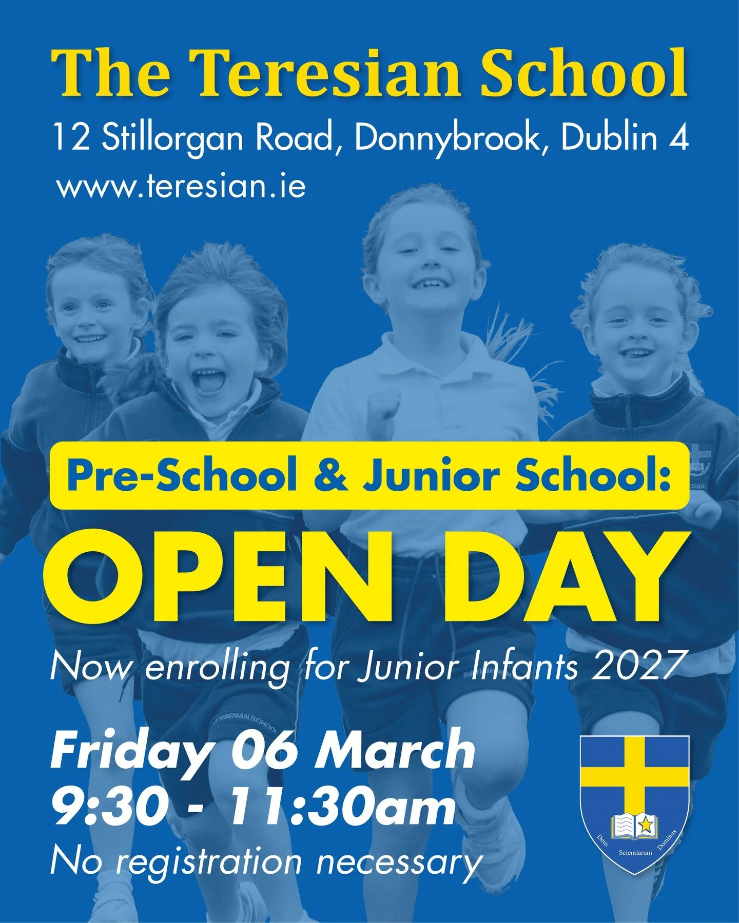 We are very much looking forward to welcoming prospective pupils and their parents to the Teresian Pre-School and Junior School Open Morning on Friday, March 6th, where families will have the opportunity to explore our school and meet our Principal a