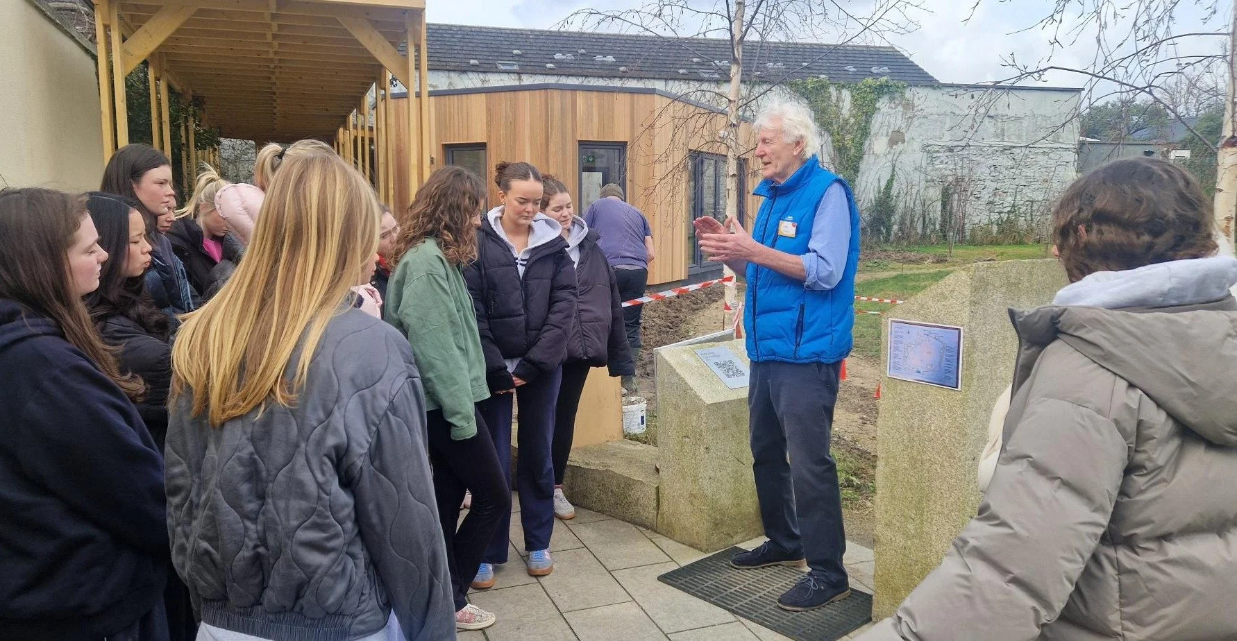 Our 6th years had a wonderful day in stillness, movement and self care at The Sanctuary on an Awareness Day. They walked the labyrinth in the biodiversity meadow, shared gratitude for each other, moved and listened to their bodies and came to stillne