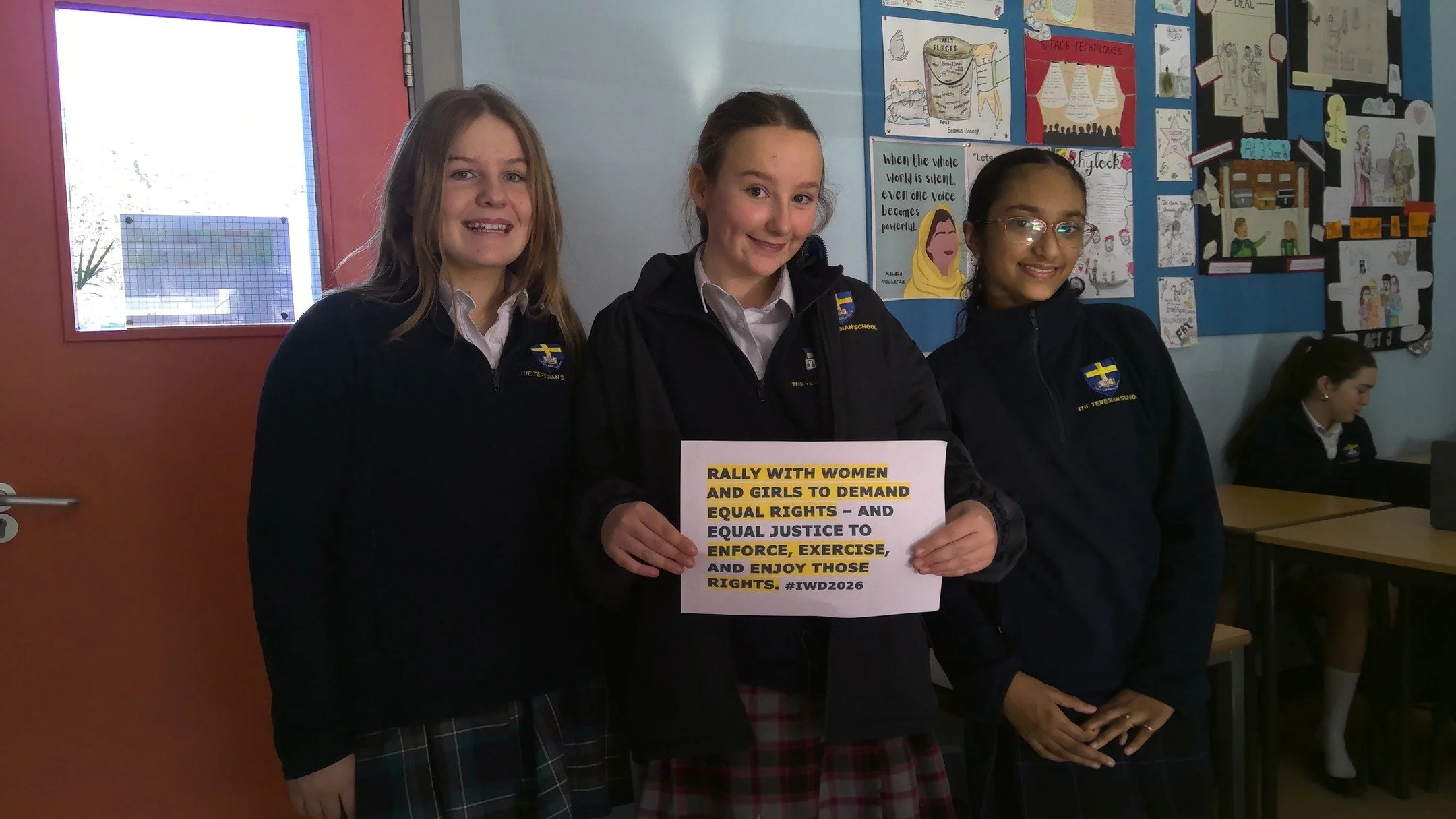 1st Year students have been rallying to get everyone on board and spread awareness of this year's International Women&rsquo;s Day theme - Give To Gain. The call is for a mindset rooted in generosity, collaboration and shared progress. Give To Gain hi