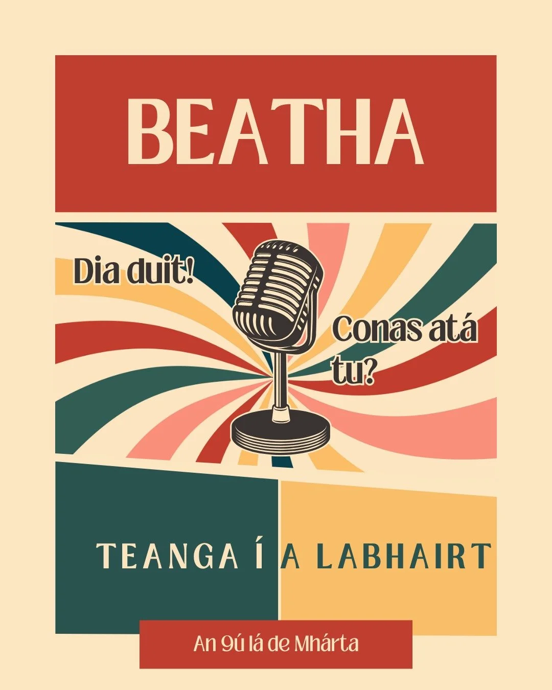 Seachtain na Gaeilge 2026, Seanfhocal an Lae: Beatha Teanga &iacute; a Labhairt - A language spoken is a language lived