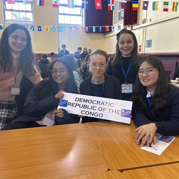 Huge congratulations to the five students who represented The Teresian School in Holy Faith Clontarf at their inaugural Model UN conference, this past weekend. Despite the majority of our delegates being 1st year students and first timers, they reall
