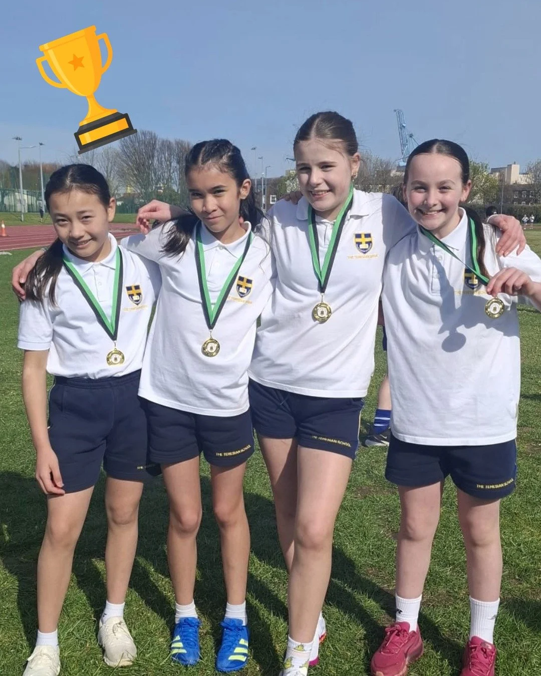 Congratulations to the Class 4, 5 and 6 students who participated in the AIJS Athletics competition held in Irishtown Stadium. Big thank you to St Conleth's for running it. We came away with 12 medals on the day including six golds! Well done all!