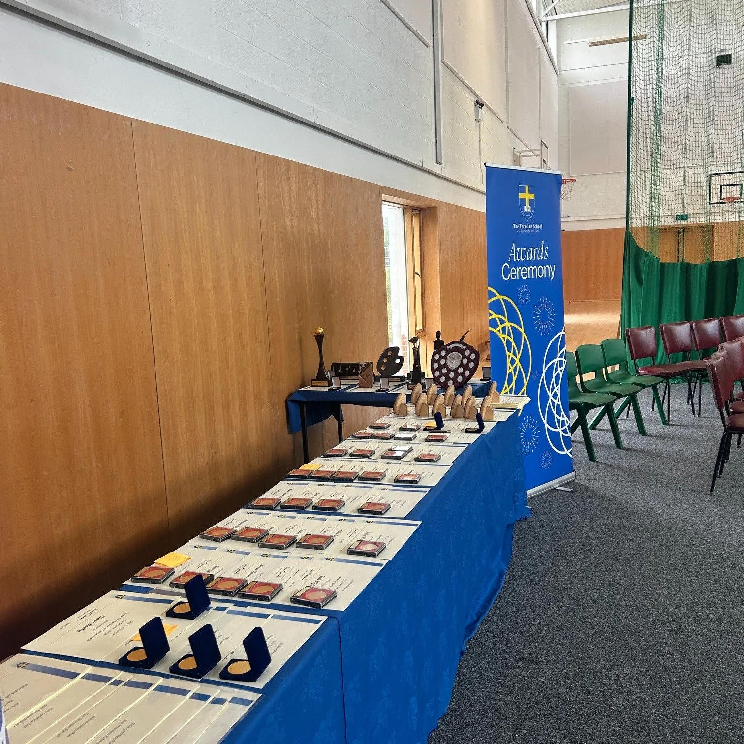 Getting ready for Awards Day!