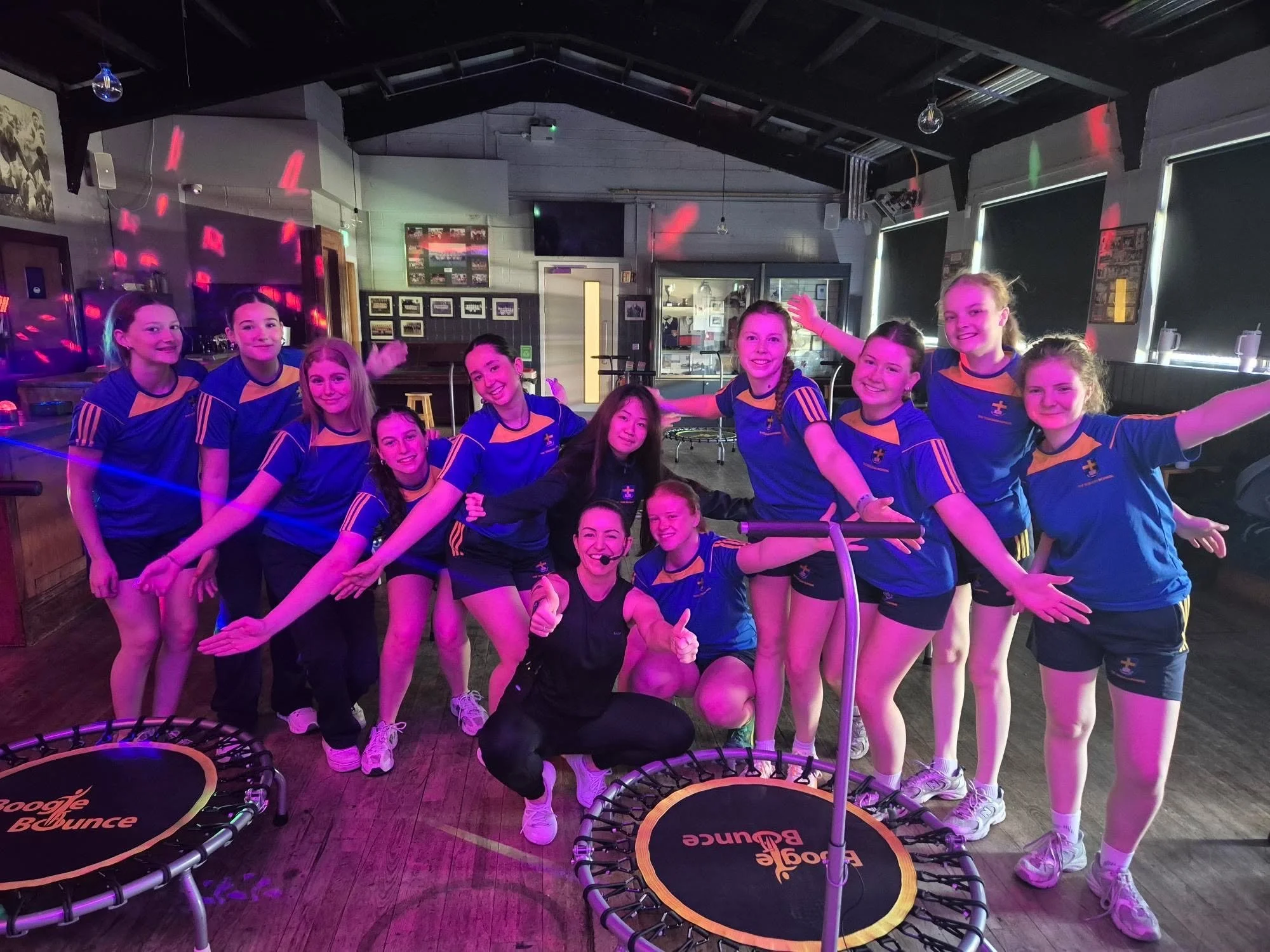 Over the past two weeks (kicking off during Active School Week), our TY students took part in two Boogie Bounce fitness sessions &ndash; and what a hit they were! A huge thank you to Emma from @emmaweafersistersquad, who brought amazing energy, encou
