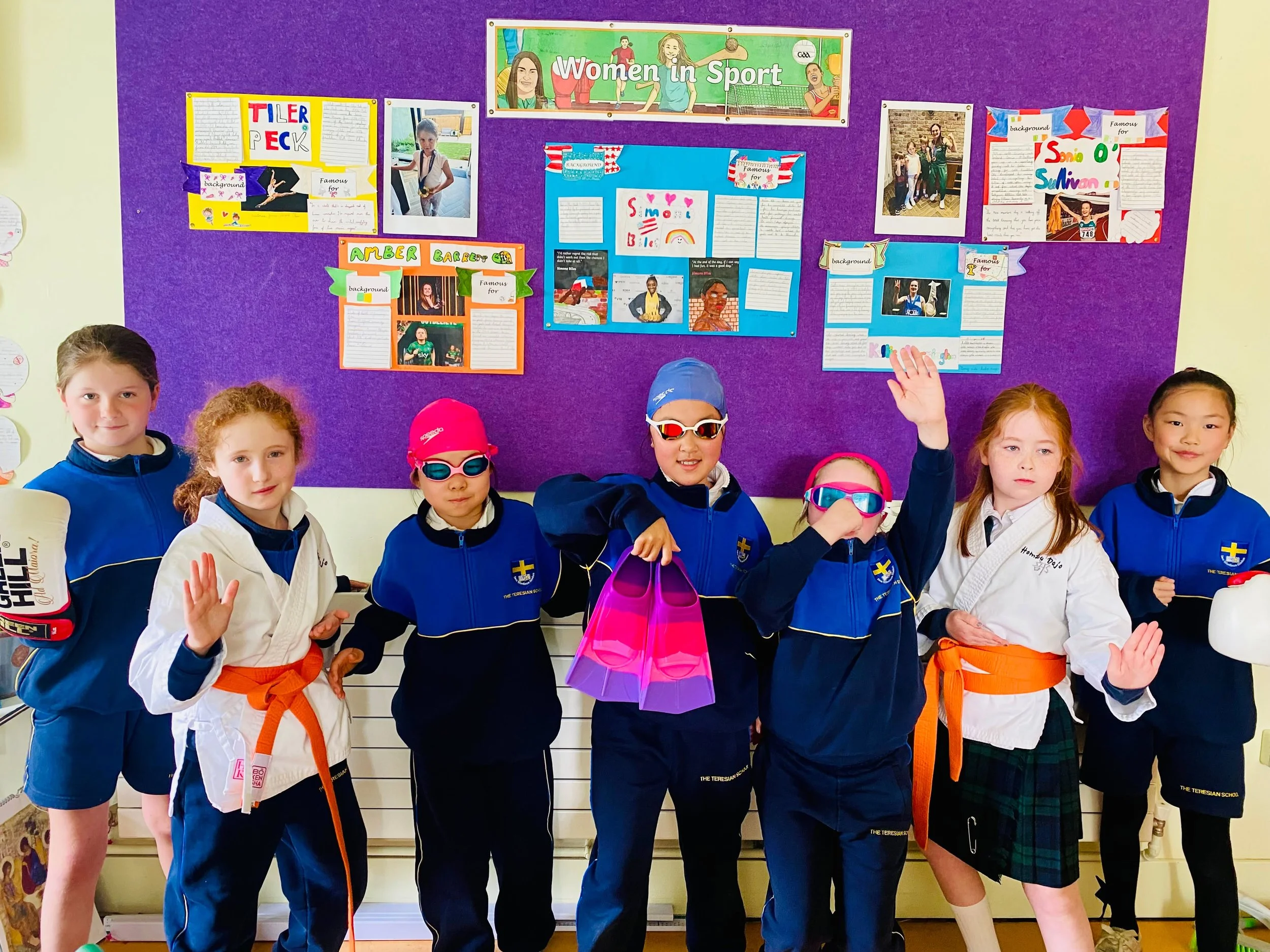 Class 3 have been learning all about Women In Sport, ahead of Sports Day this week. The girls showcased all the different sports they participate in and researched women of interest to them, creating beautiful and informative poster projects.
Harriet