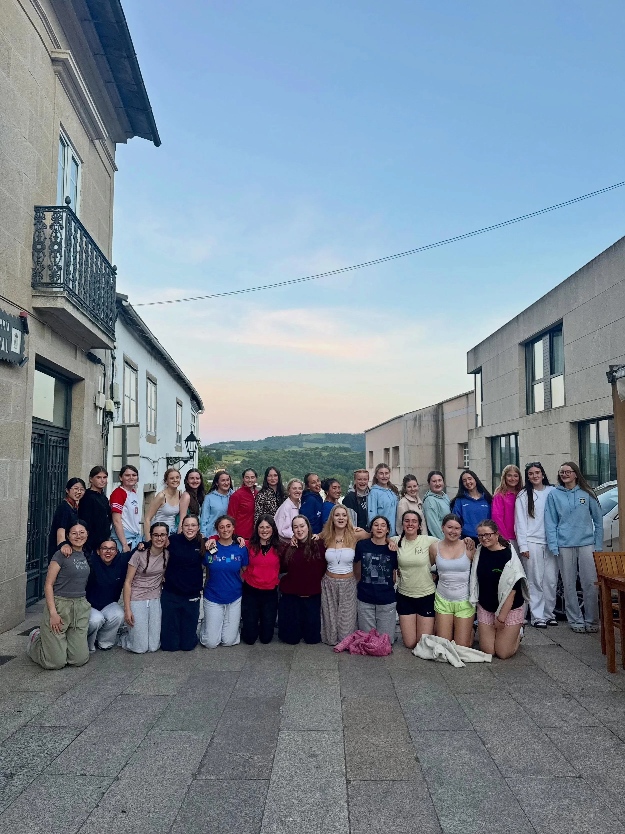 Day 1 complete ✔️ A beautiful first day exploring the Spanish countryside from Sarria to Portomar&iacute;n. Making furry friends and memories 🇪🇸