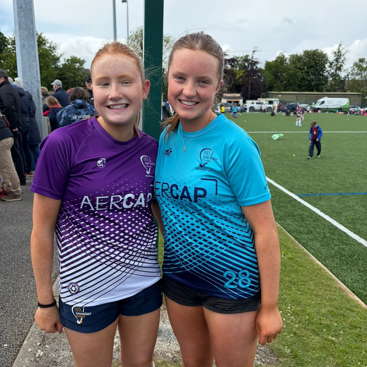 Well done to our students Orla and Sorcha who represented Leinster at the U15 National Hockey Festival on Sunday! #womeninsport