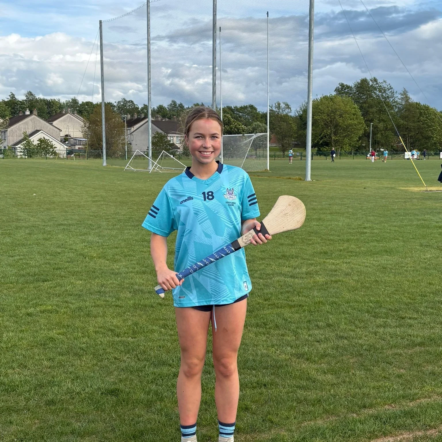 Well done to First Year student Orla, who played for Dublin U14 Development Squad in camogie last weekend. She played games against Kildare, Armagh &amp; Derry.