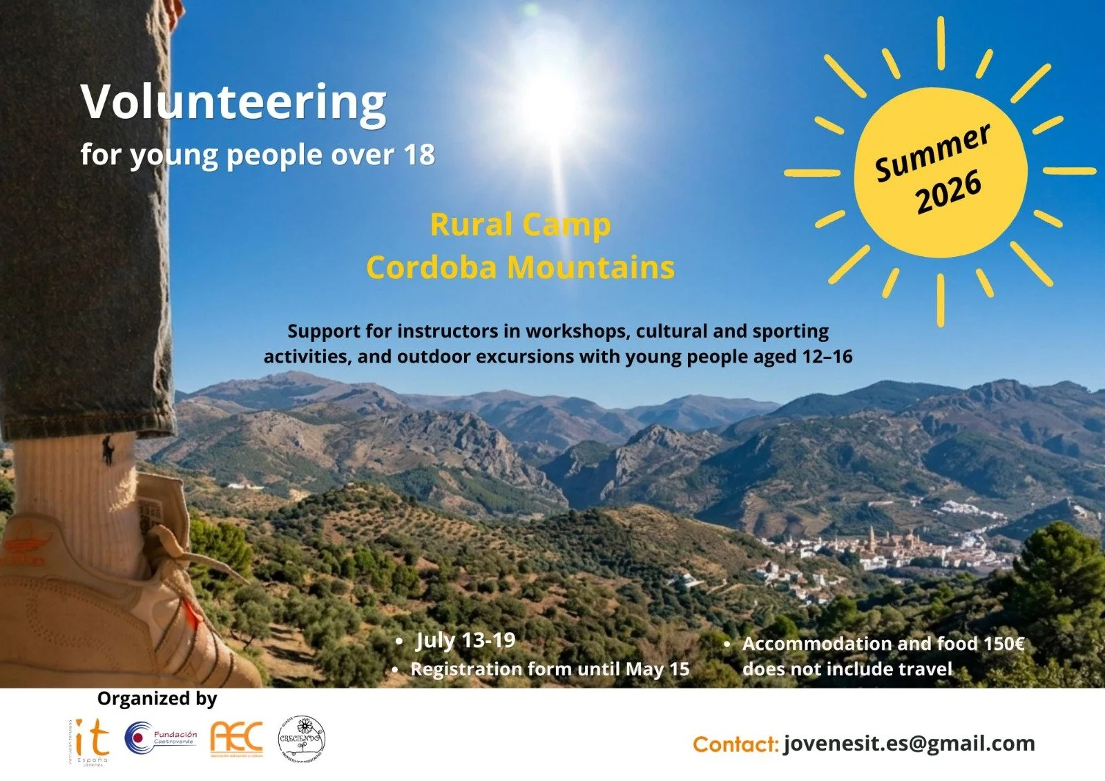 For any past pupils who are looking to volunteer abroad this summer - this might be for you! A few places are still available.