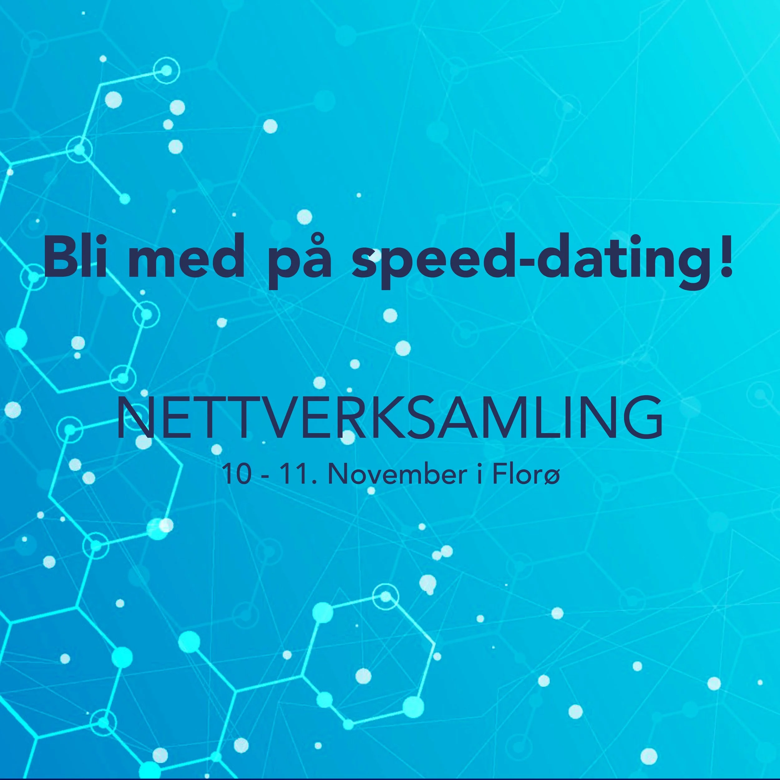 Bli med på speed-dating