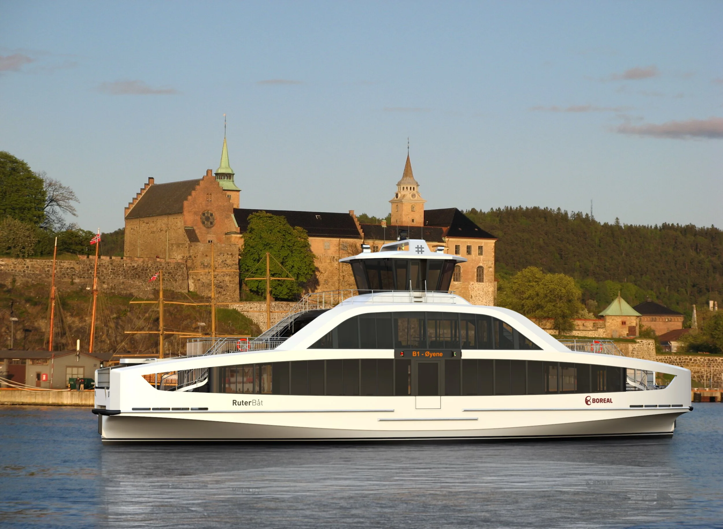 Multi Maritime er med på elektrifiseringa av øybåtane i Oslofjorden