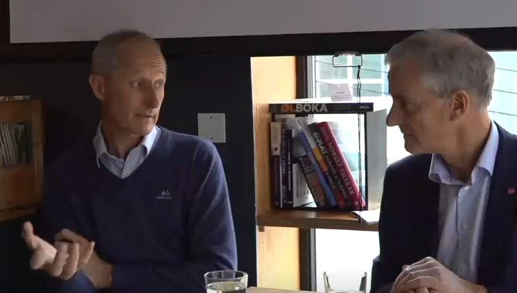 Politisk pub med Trond Strømgren og Jonas Gahr Støre