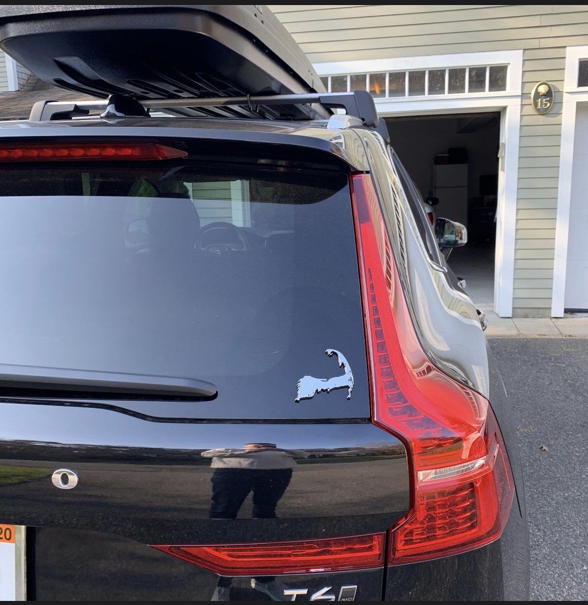 Cape Cod Chrome Car Emblem