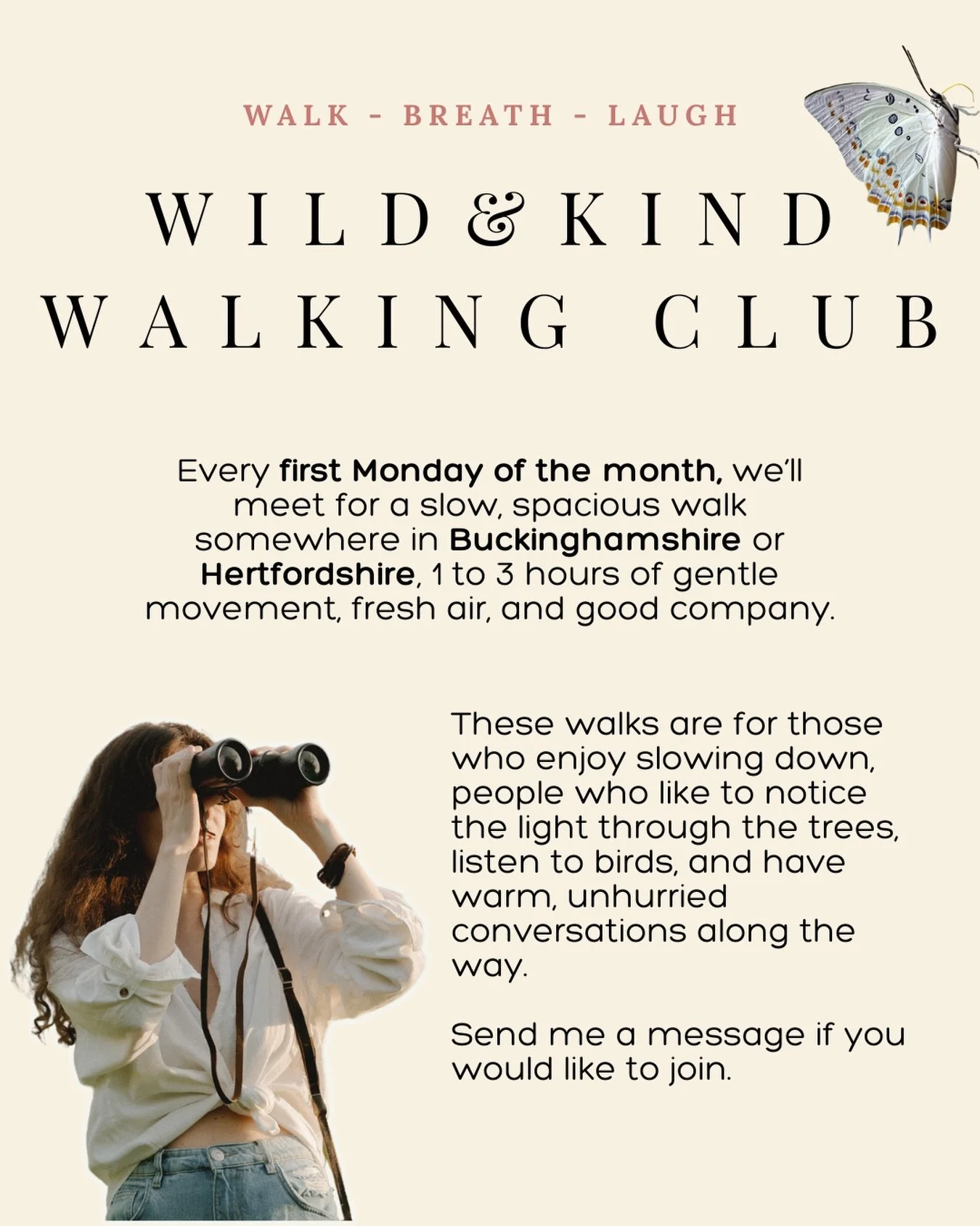 Join us for a spacious walk at Wigginton on January 5th 👣

If you&rsquo;ve been needing a slow morning in nature - fresh air, soft movement, and warm, unhurried conversation - come join the Wild &amp; Kind Walking Club this month. 🧡

📍 Wigginton C