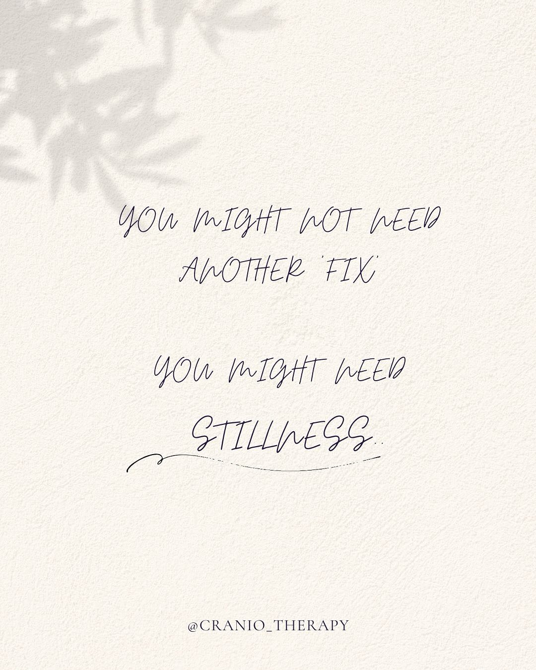 Not everything needs to be processed.✨
Not everything needs to be solved.✨

Sometimes the healing is in the being-with.
In the way our system softens when someone simply listens. 🦋

#craniosacraltherapy #listentoyourbody #humanbeing #listeningwithto