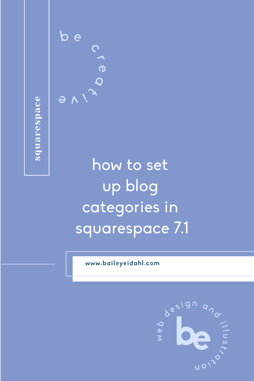 How to set up blog categories in Squarespace 7.1