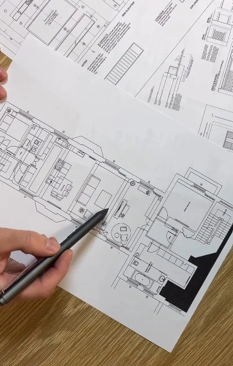 technical drawings, interior design, design only