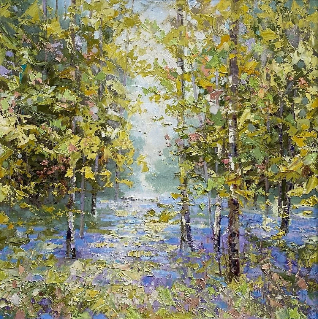 Dappled 80cm x 80cm