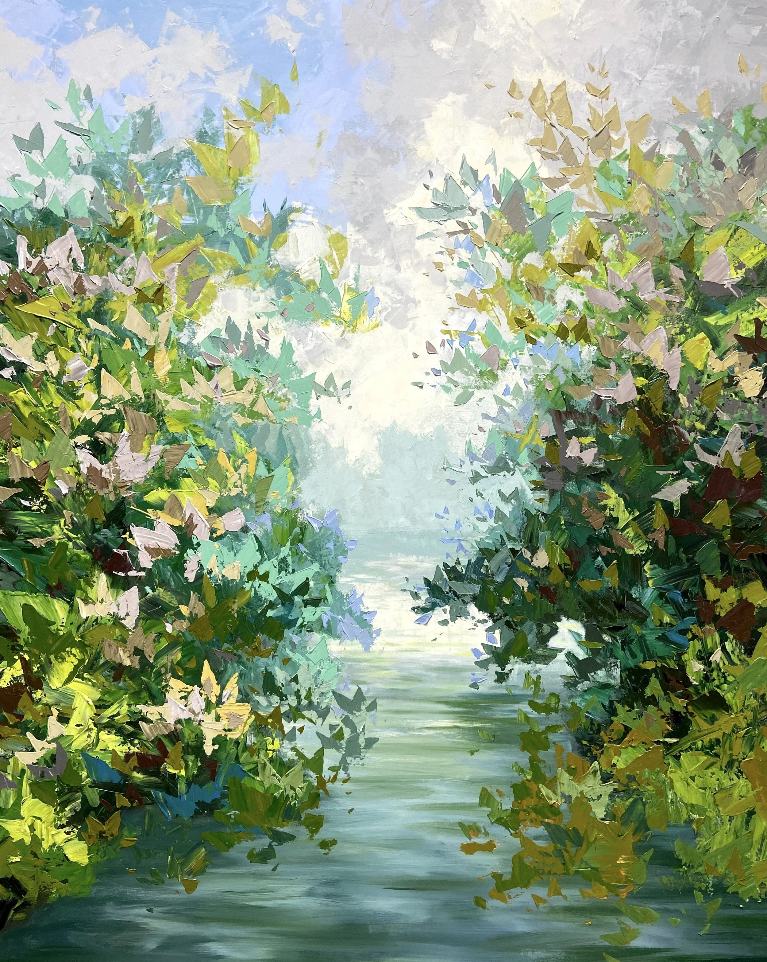 Backwater 150x120cm