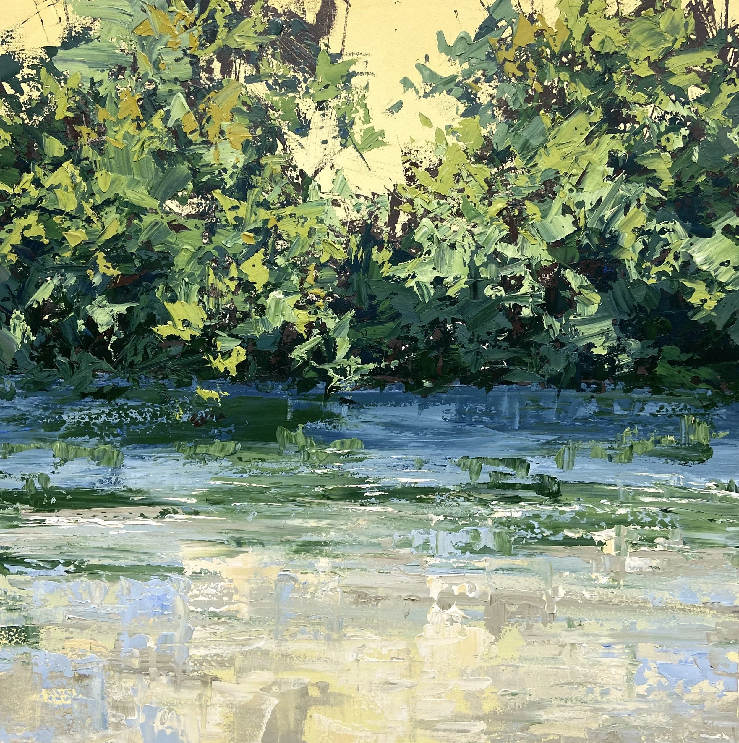 Golden Sage 120x120cm