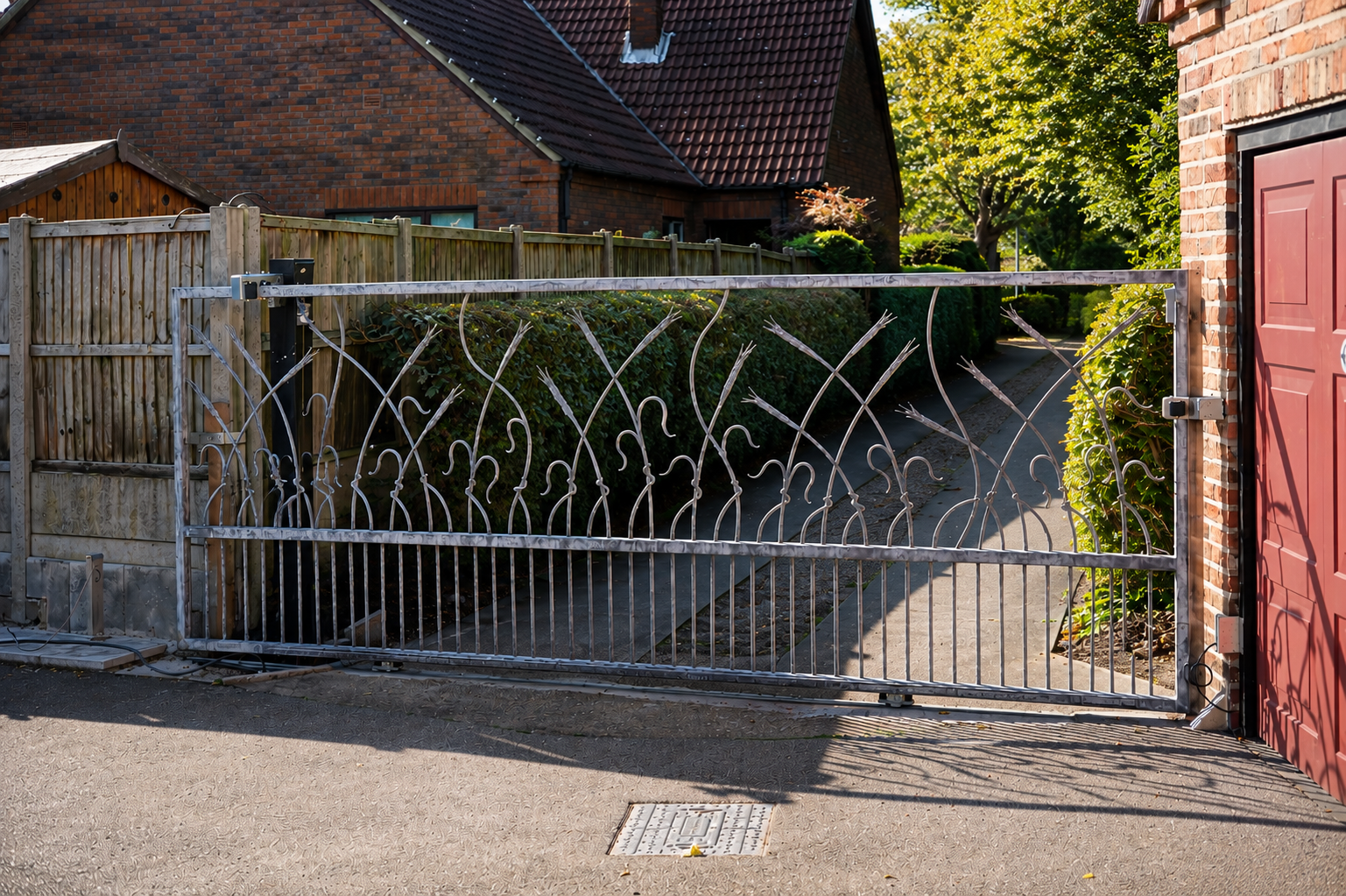 Rolling Barley Gate